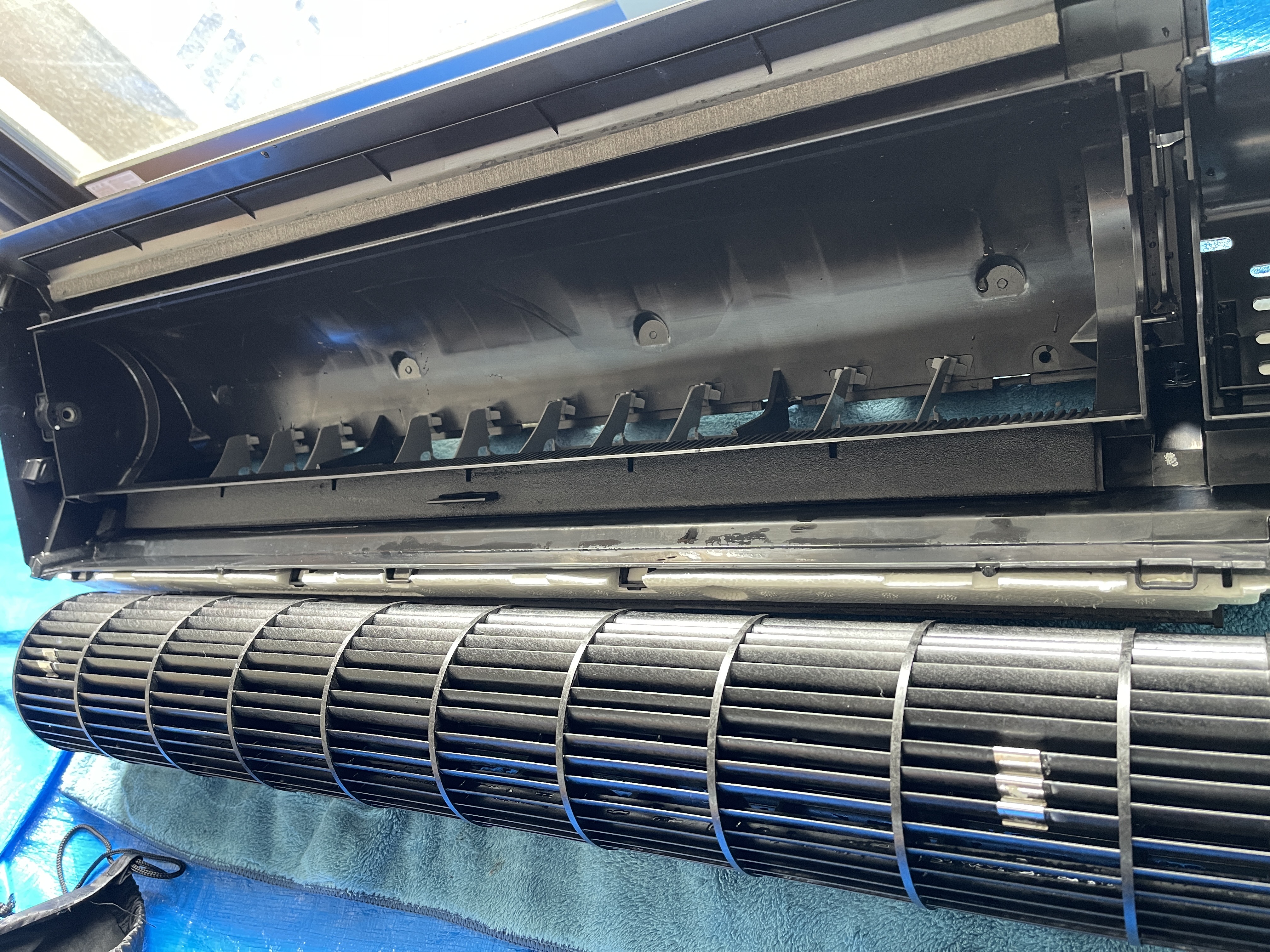 神奈川県横浜市戸塚区名瀬町の壁掛けエアコンの作業後1