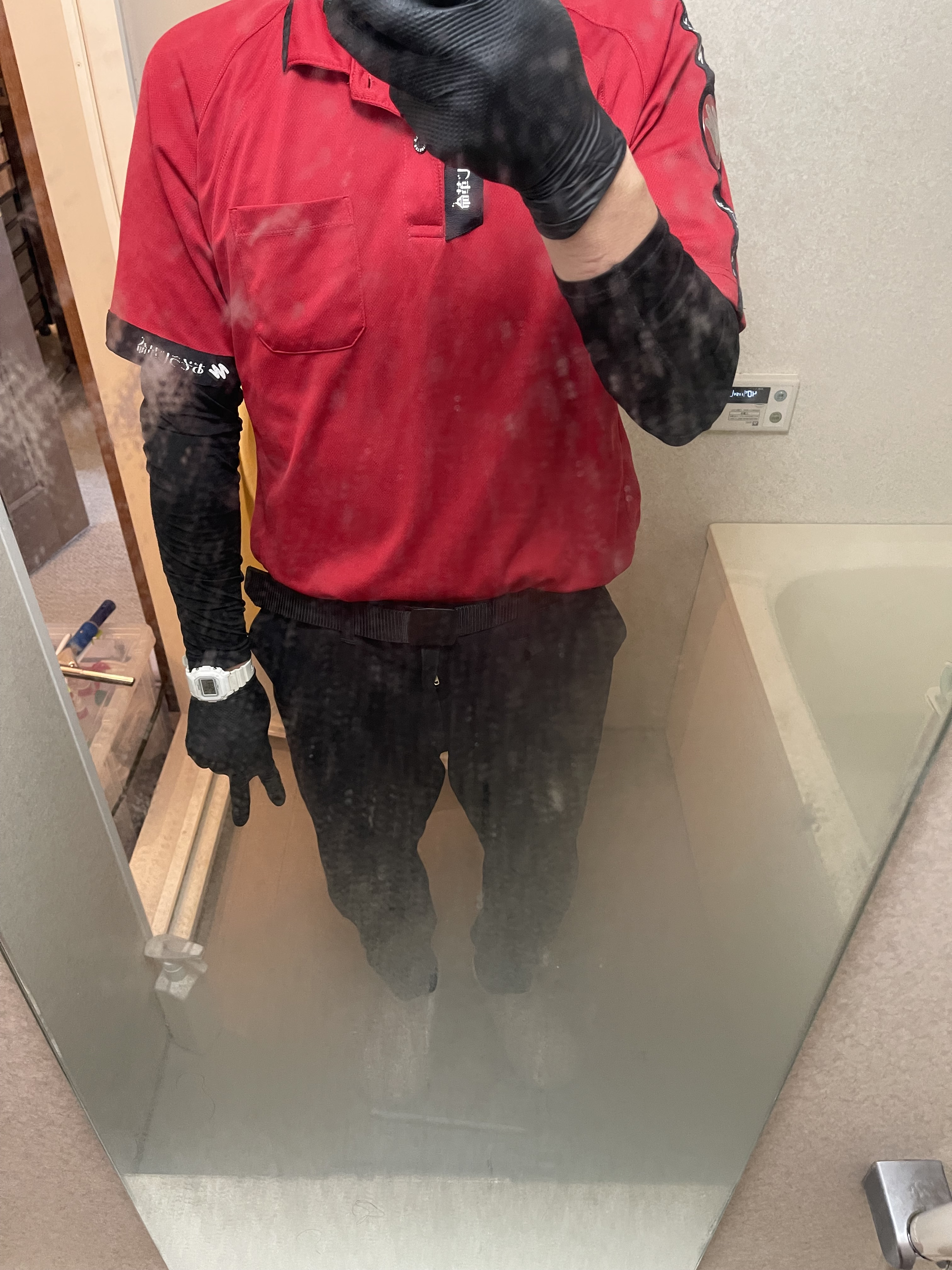 京都府京都市上京区の浴室・お風呂クリーニングの作業前1