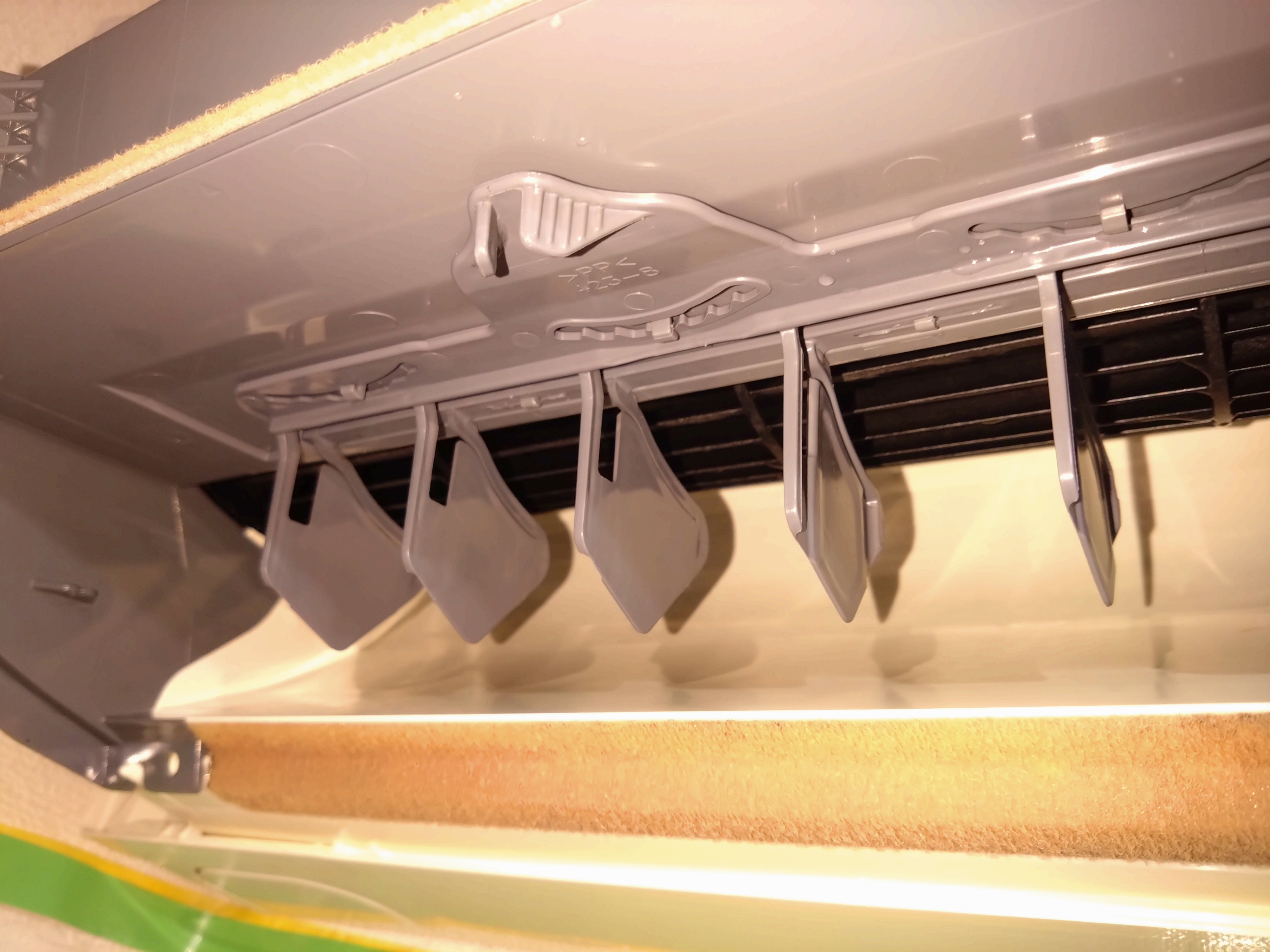 滋賀県野洲市の壁掛けエアコンの作業後1