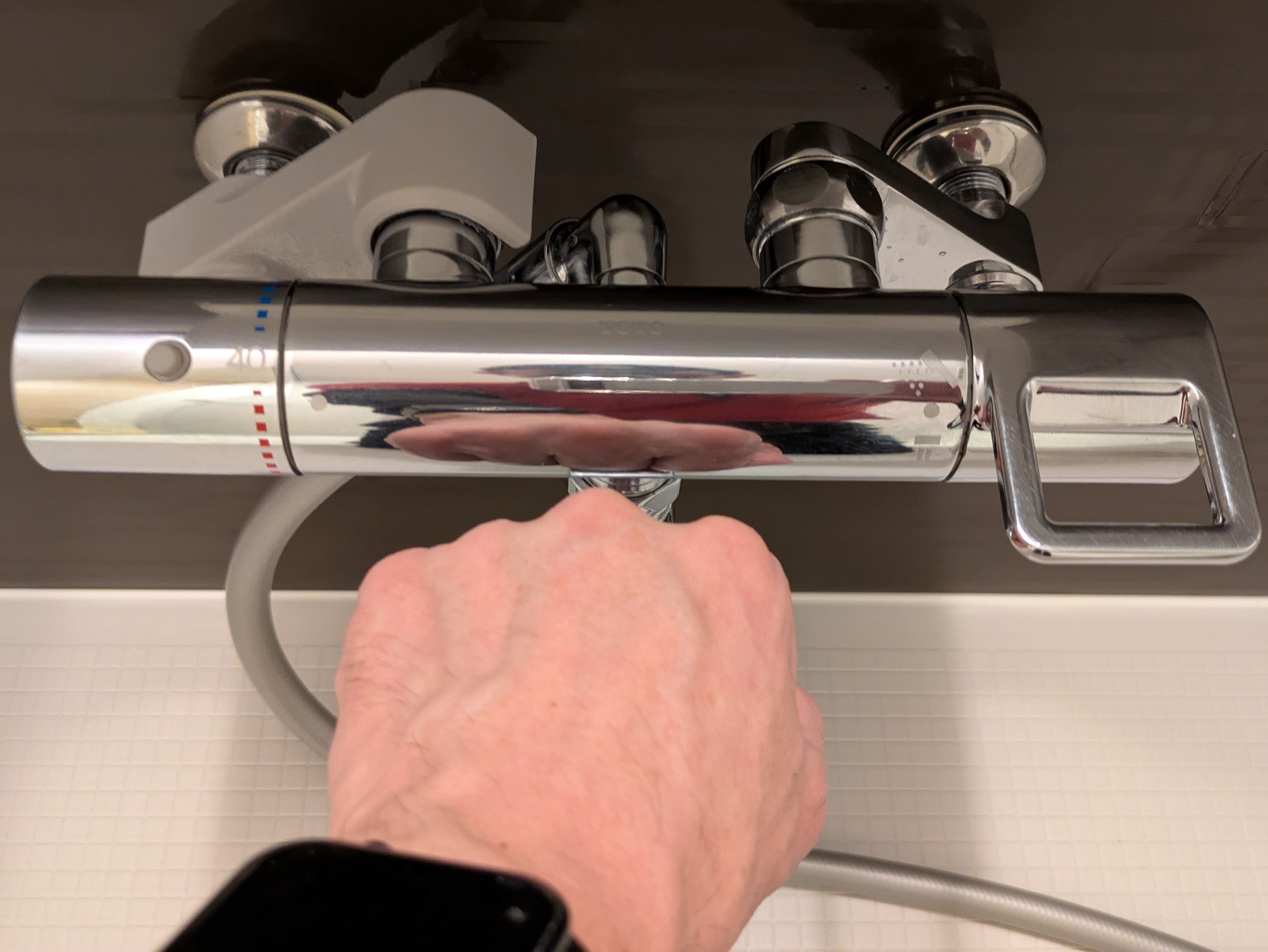 埼玉県さいたま市岩槻区西町の浴室・お風呂クリーニングの作業後1