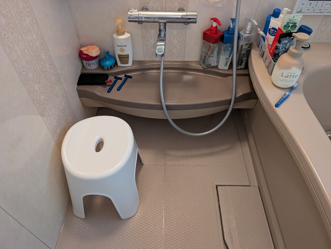 東京都足立区本木北町の浴室・お風呂クリーニングの作業後2