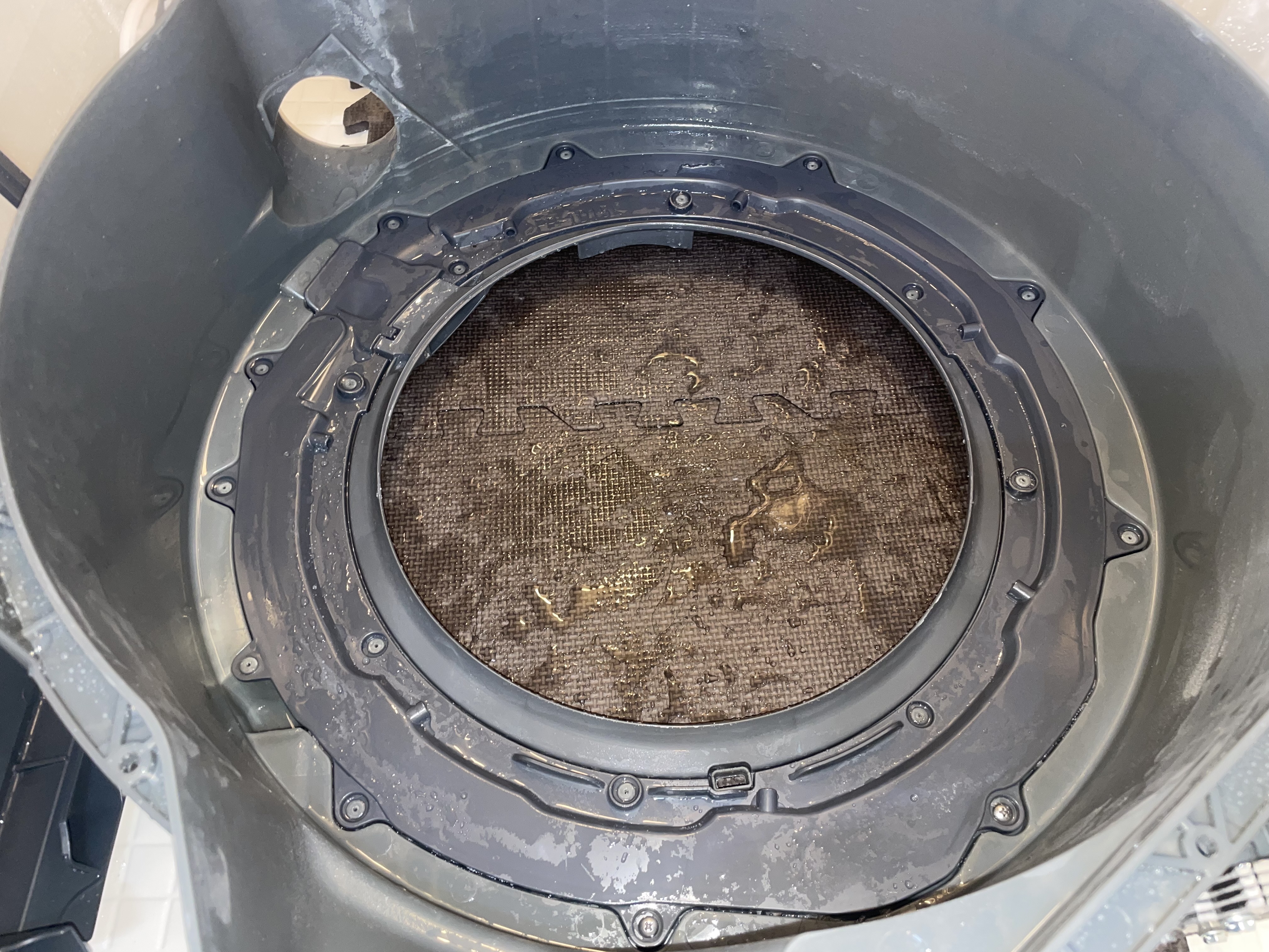 愛知県名古屋市中村区佐古前町の洗濯機分解クリーニングの作業後2