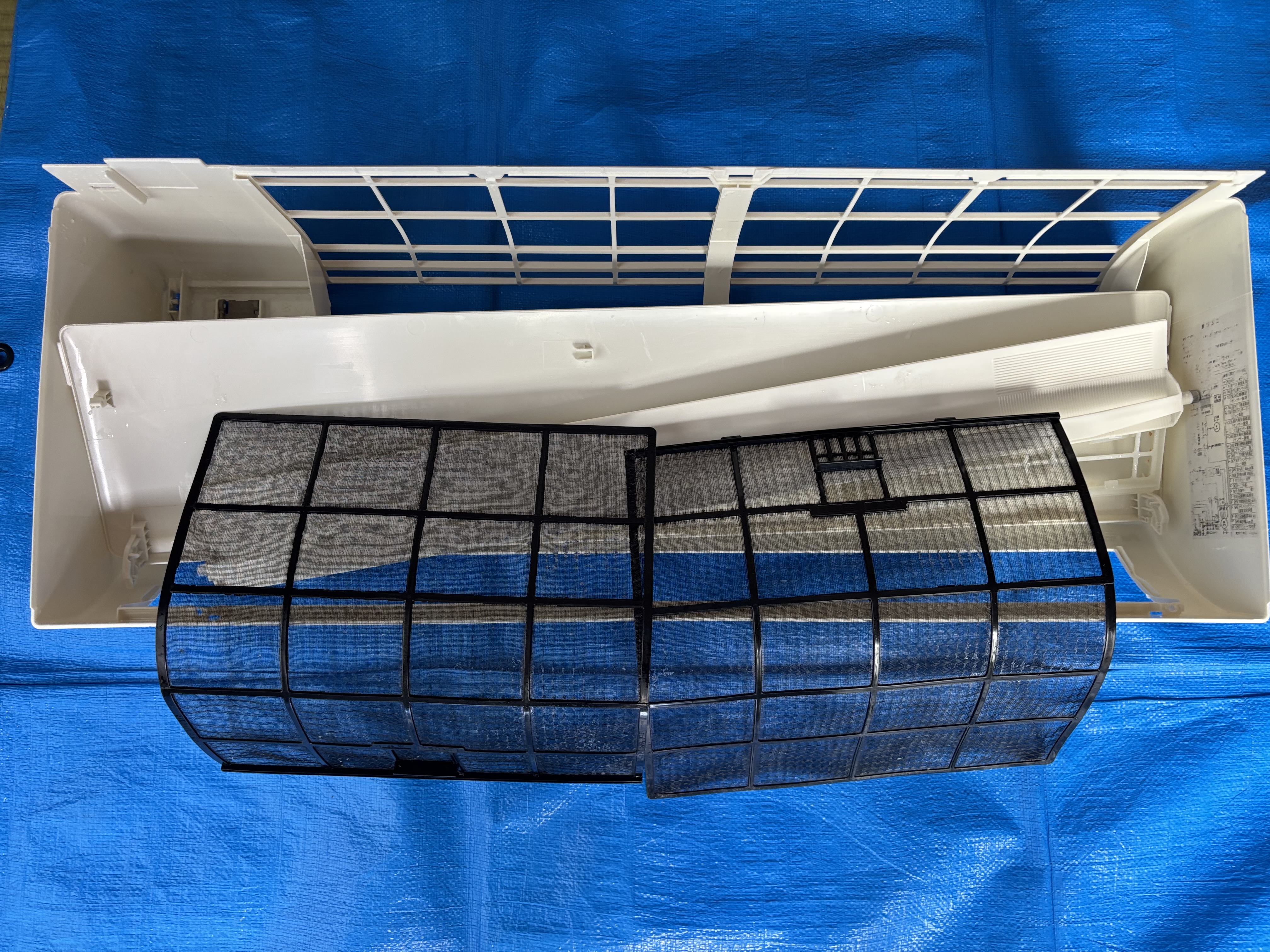 埼玉県朝霞市の壁掛けエアコンの作業前3