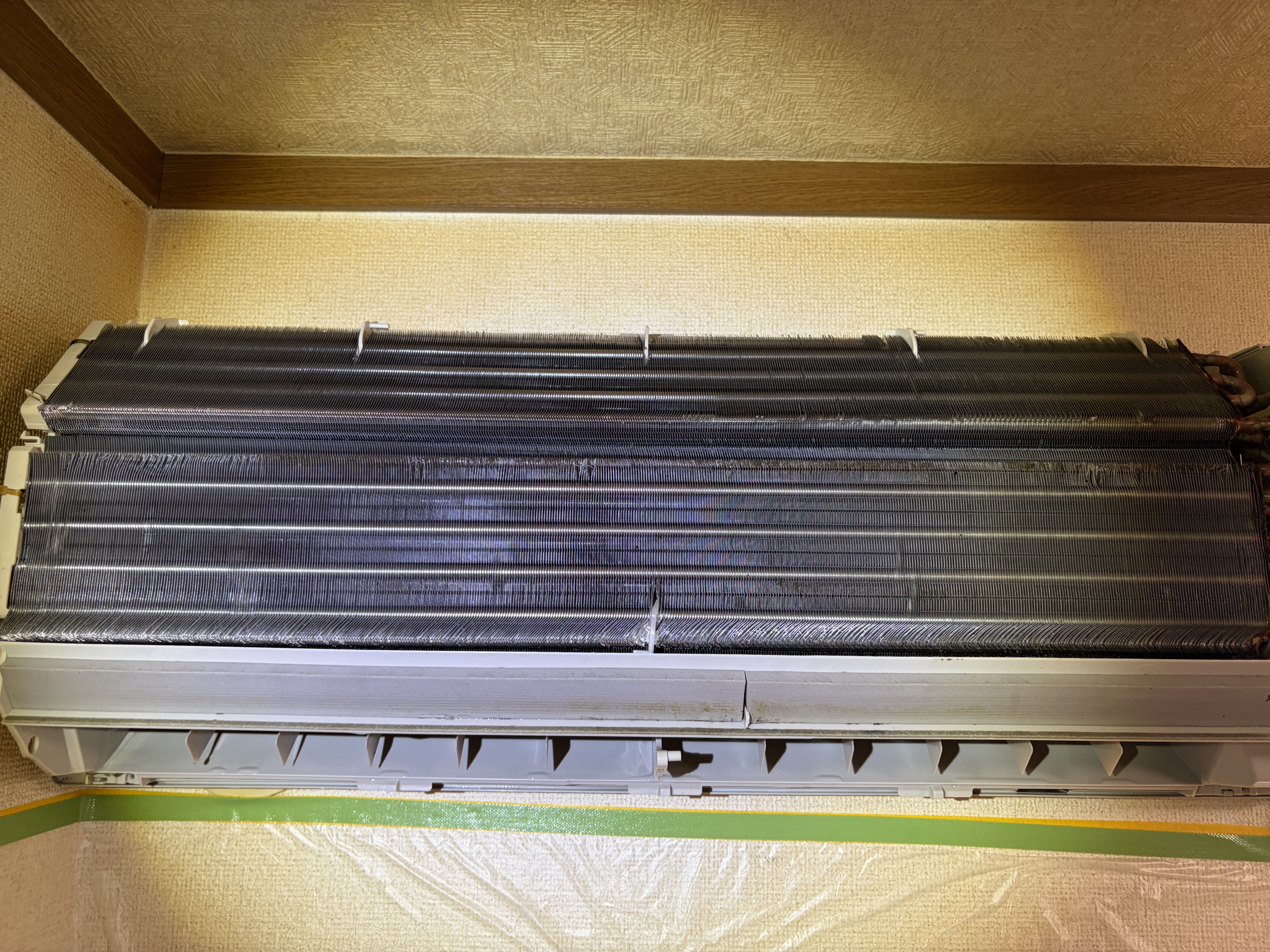 兵庫県川西市大和の壁掛けエアコンの作業後2