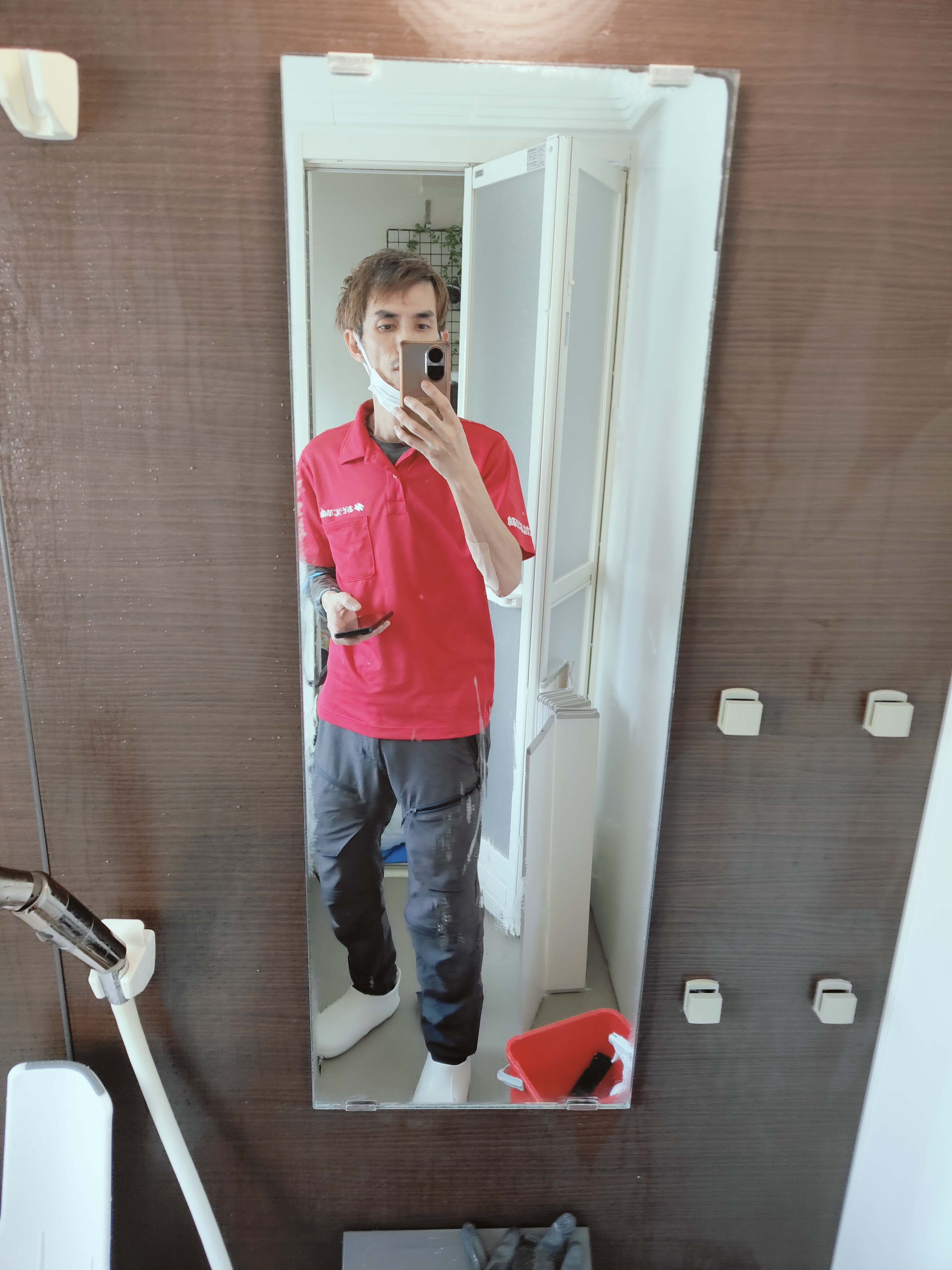 大阪府箕面市の浴室・お風呂クリーニングの作業後1