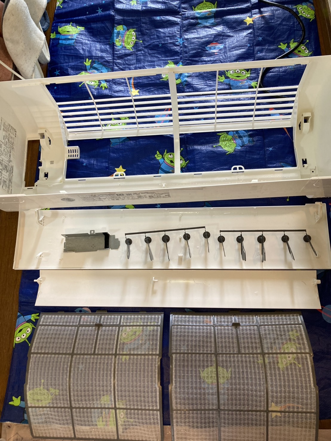 大阪府豊中市服部西の壁掛けエアコンの作業後2