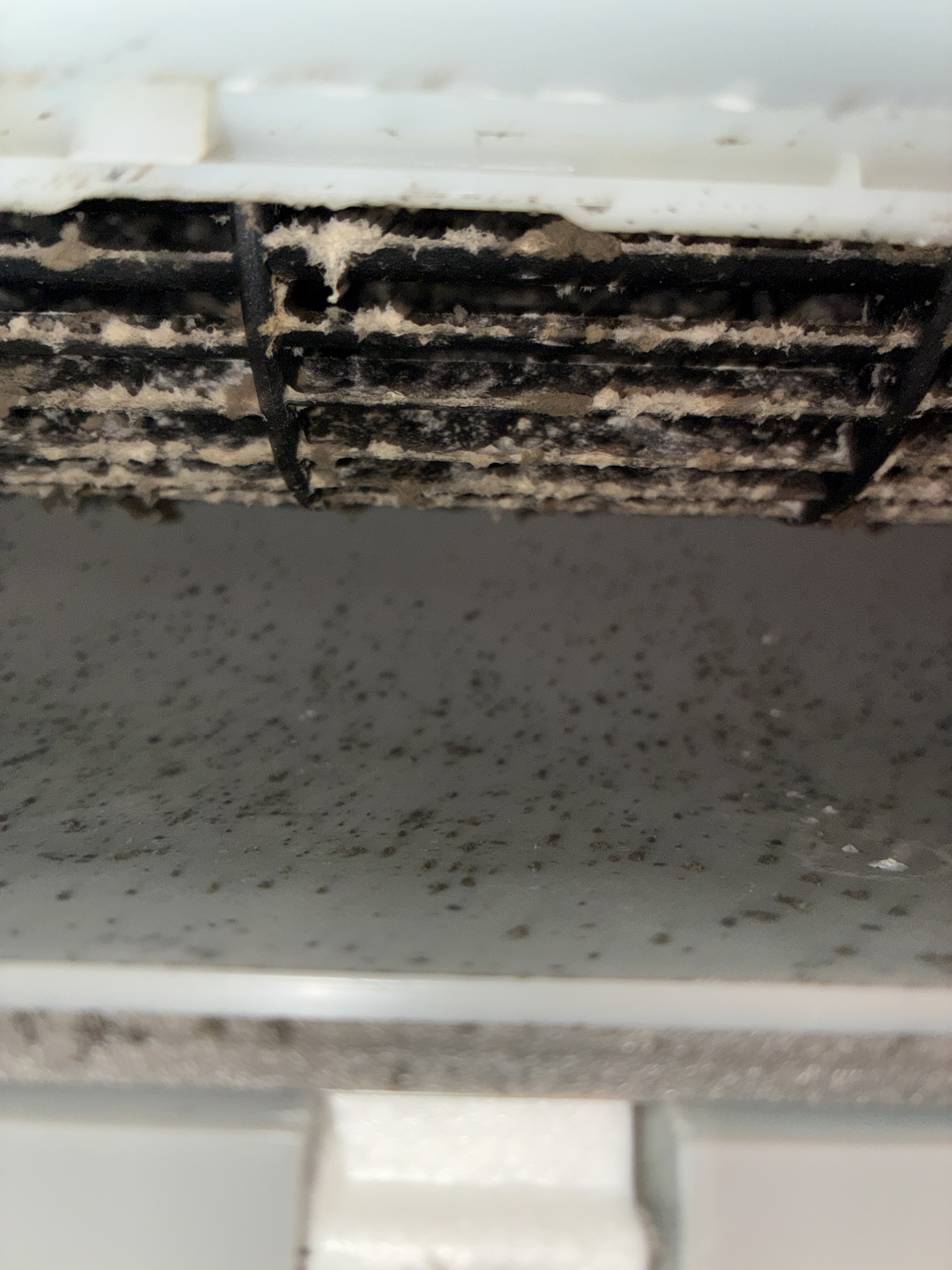 大阪府高槻市紺谷町の壁掛けエアコンの作業前1