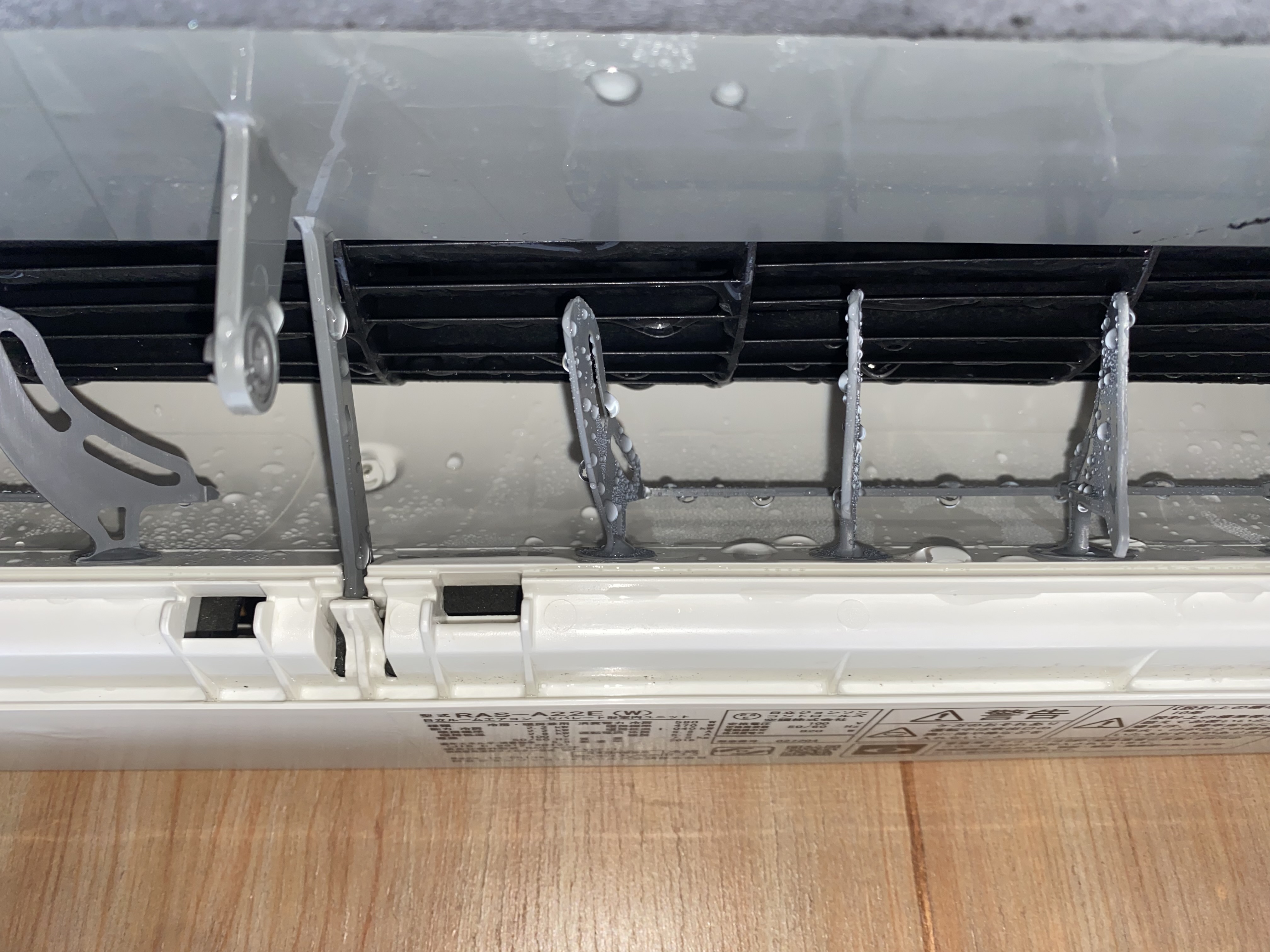 愛知県小牧市の壁掛けエアコンの作業後2