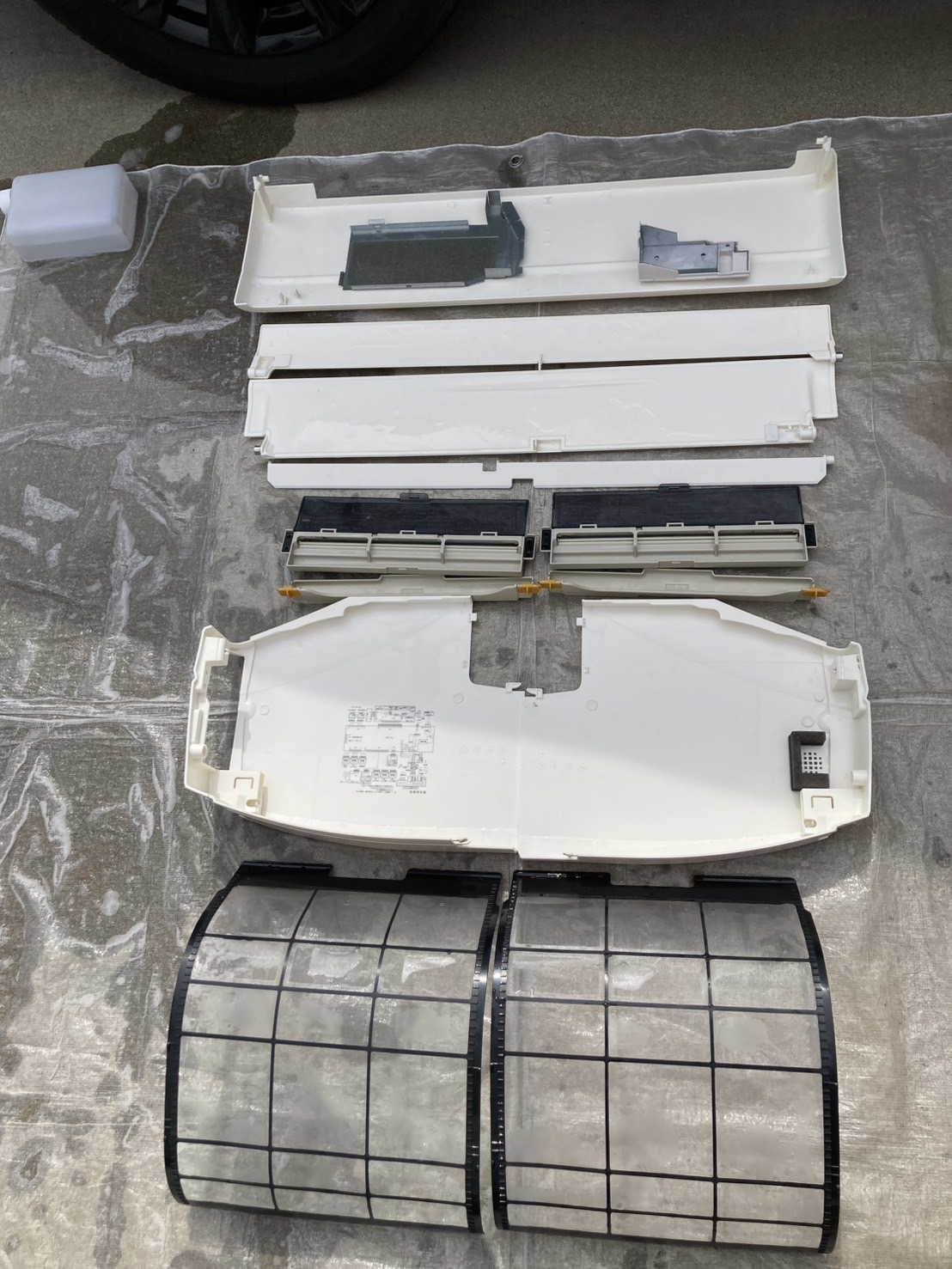 大阪府高槻市高垣町の壁掛けエアコンの作業後3