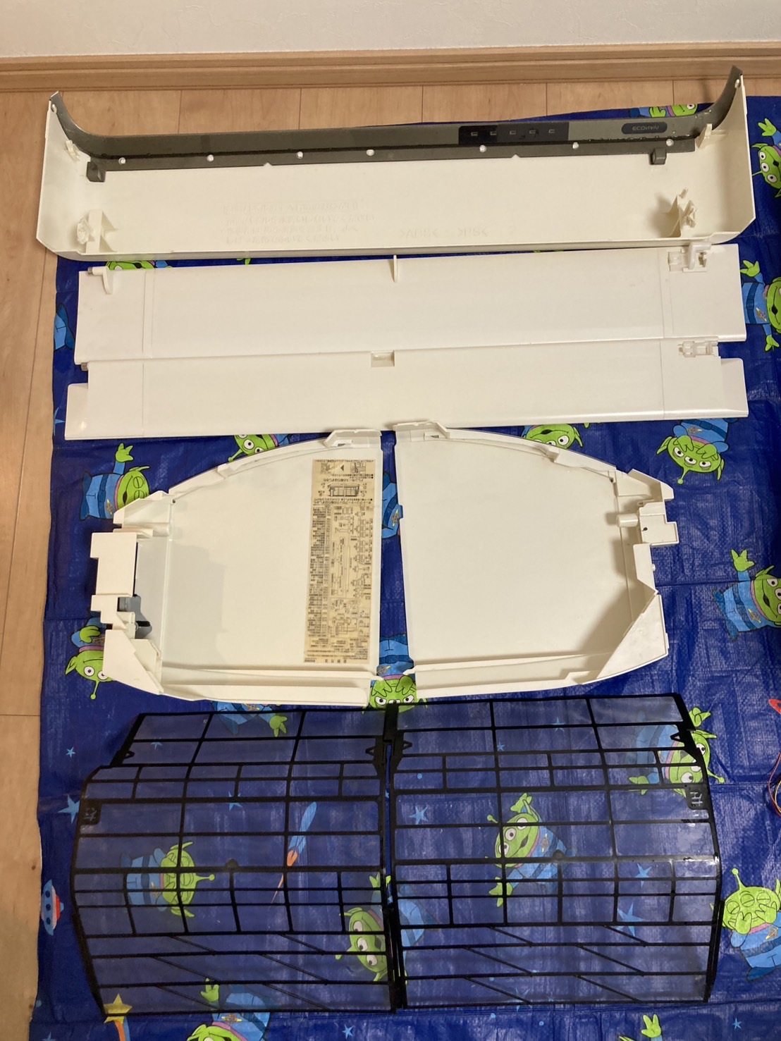 大阪府高槻市高垣町の壁掛けエアコンの作業後2