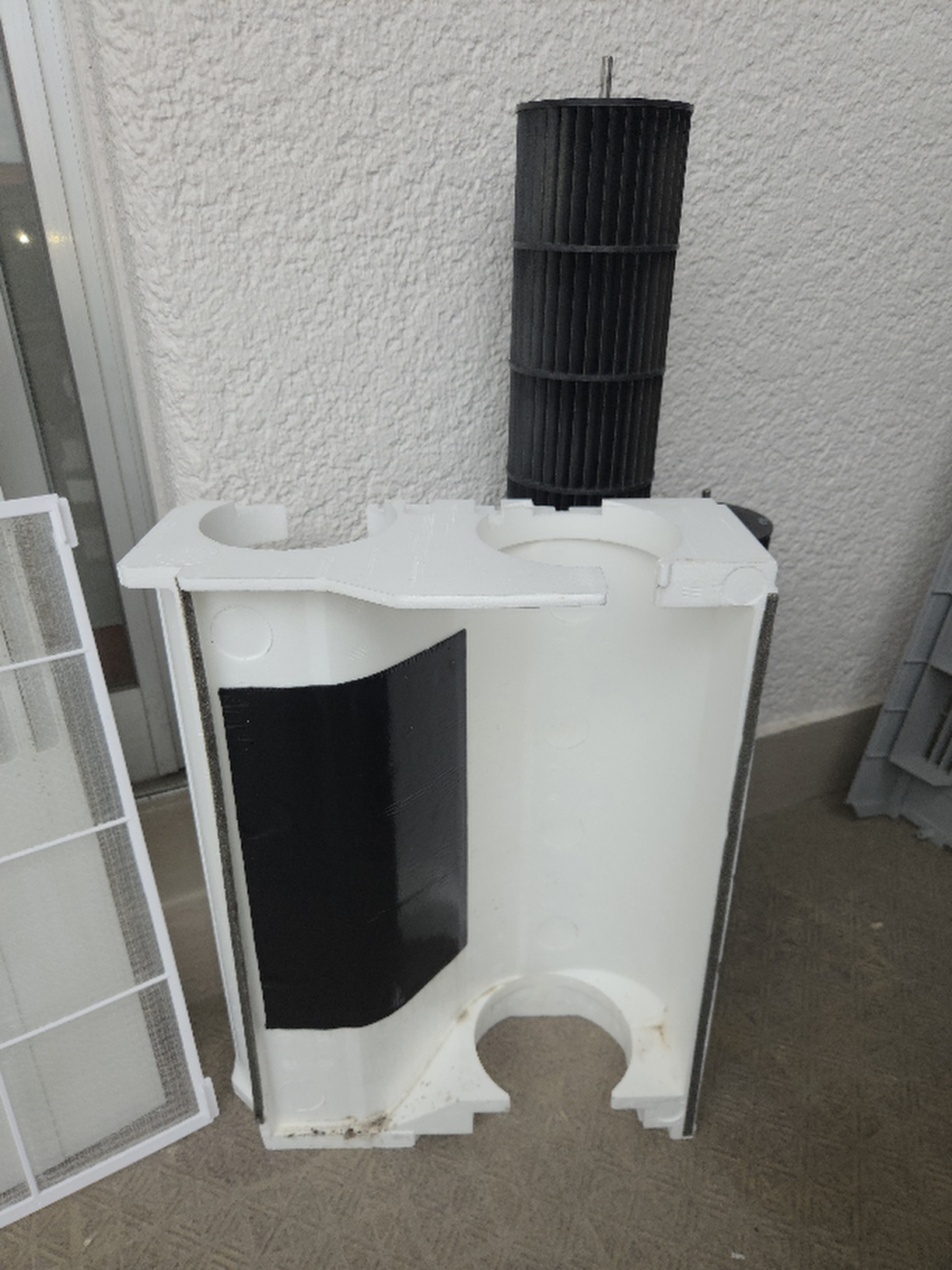 兵庫県宝塚市逆瀬台の壁掛けエアコンの作業前2