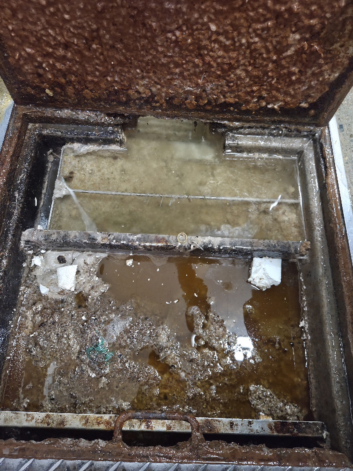 大阪府箕面市小野原東の飲食店清掃の作業前3