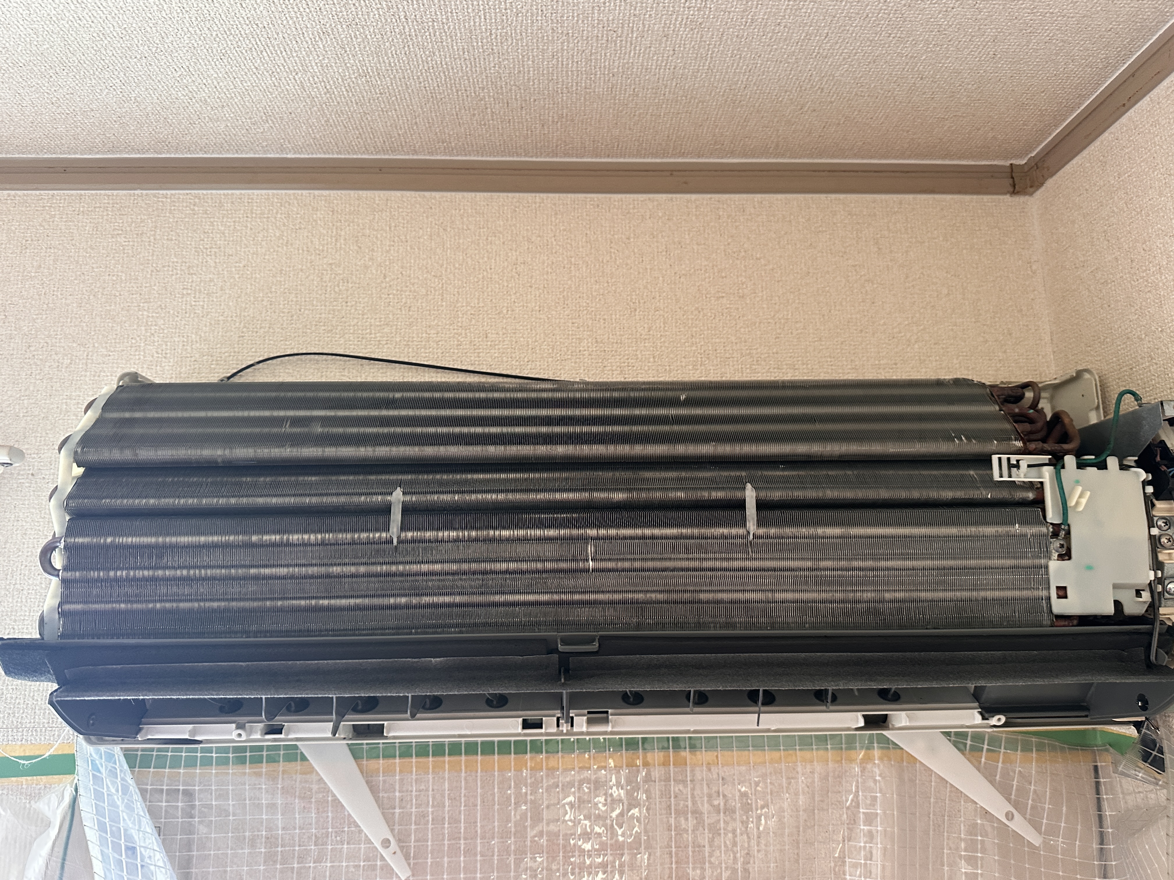 三重県鈴鹿市の壁掛けエアコンの作業後2
