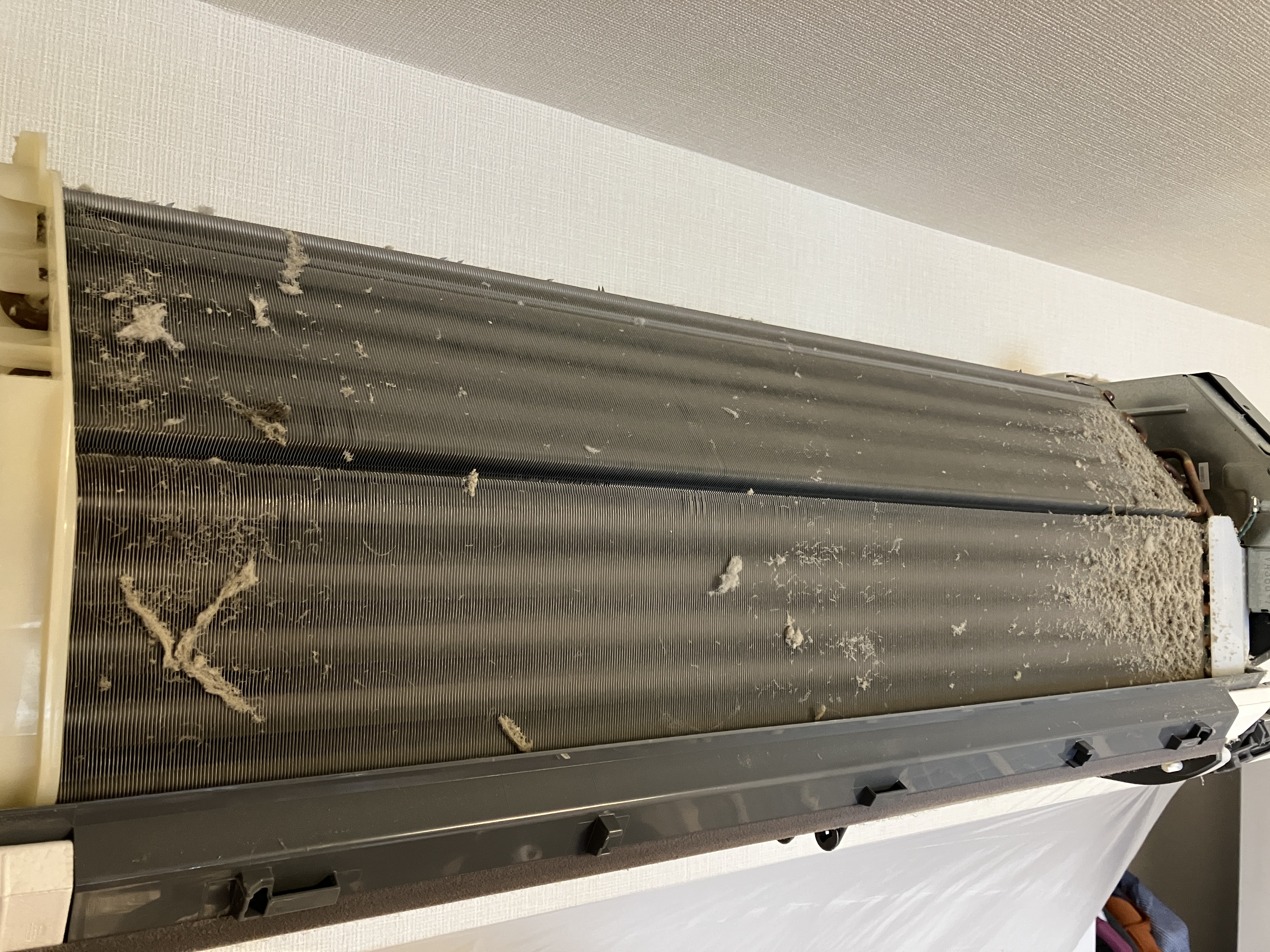 東京都豊島区の壁掛けエアコンの作業前1