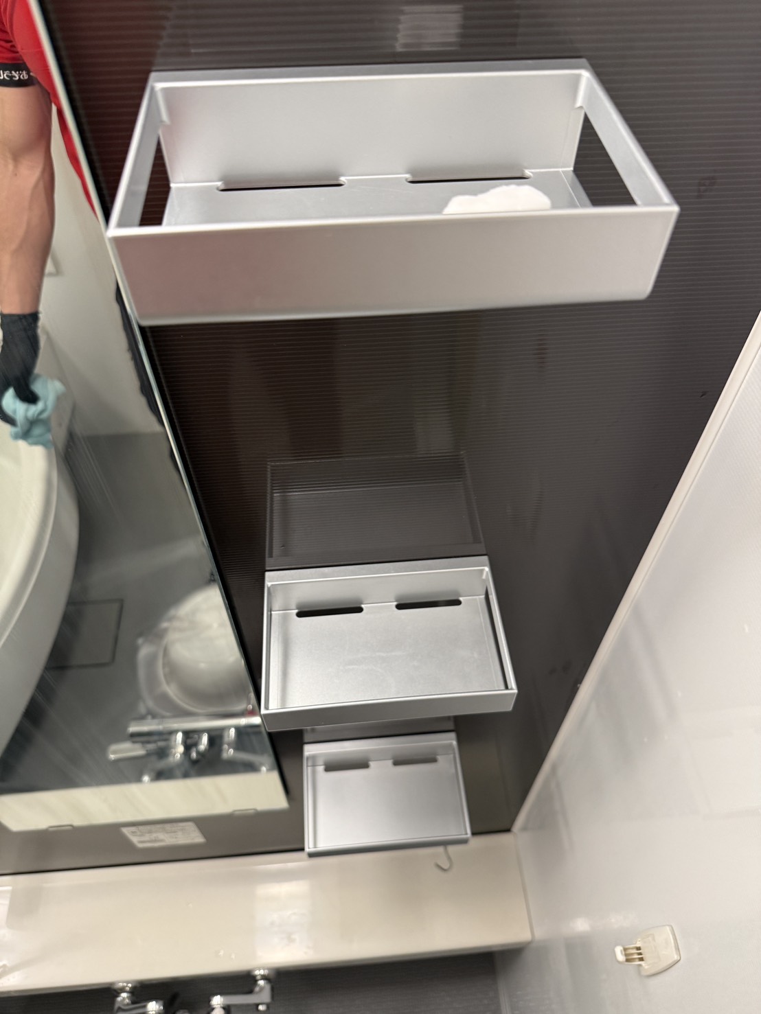 東京都荒川区南千住の浴室・お風呂クリーニングの作業後3