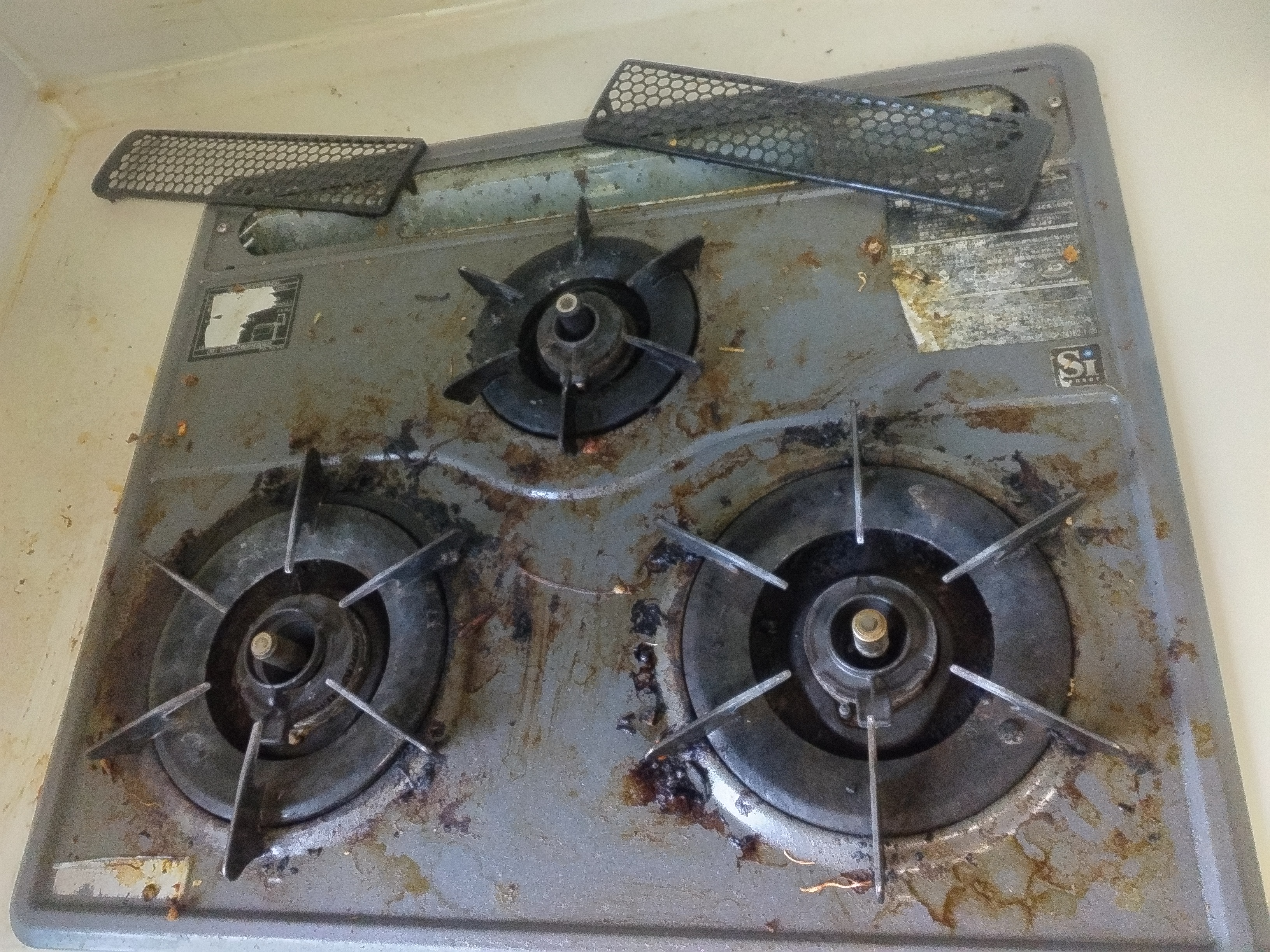 東京都八王子市狭間町のキッチンクリーニングの作業前1