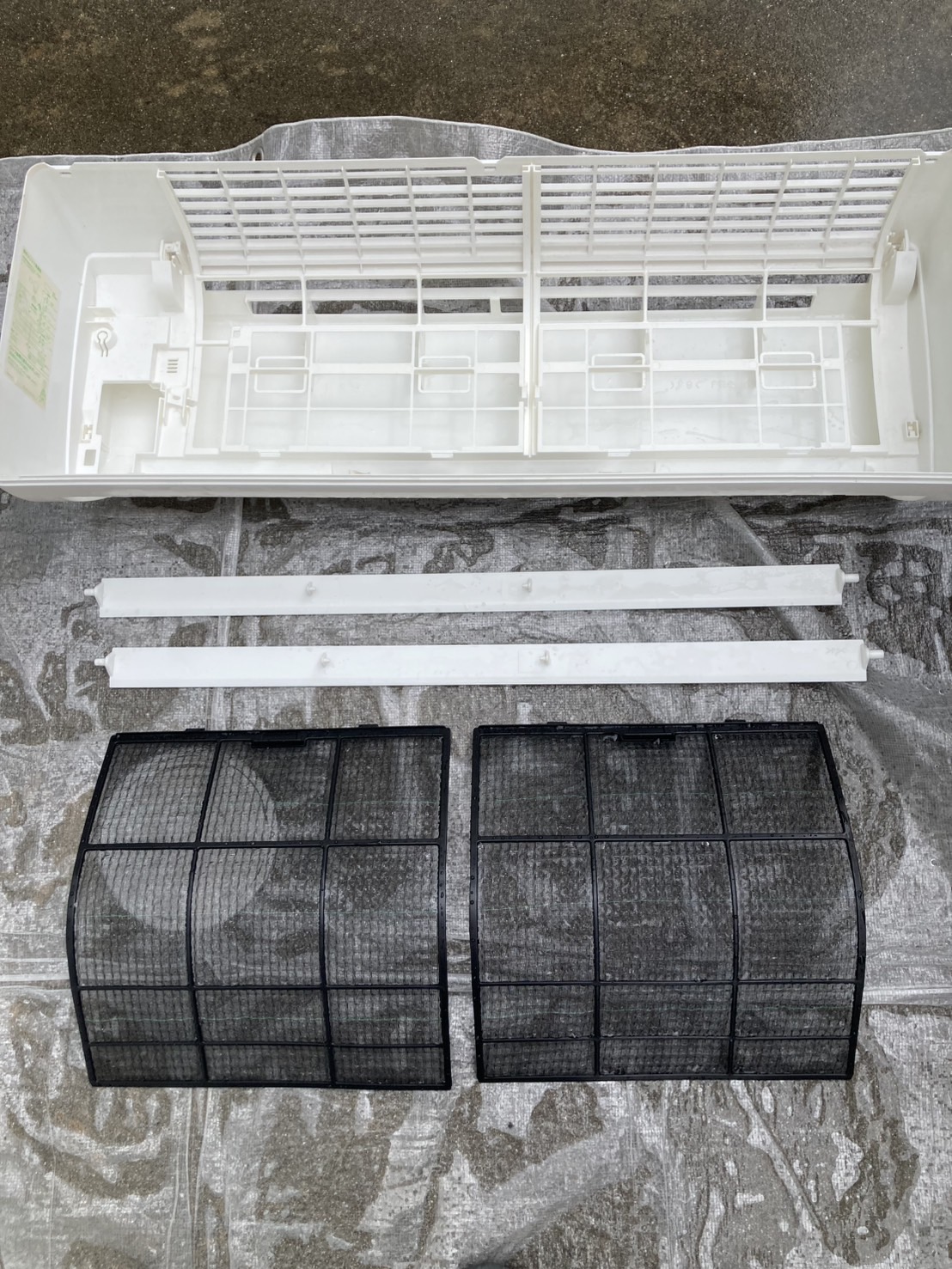 大阪府大阪狭山市の壁掛けエアコンの作業後2