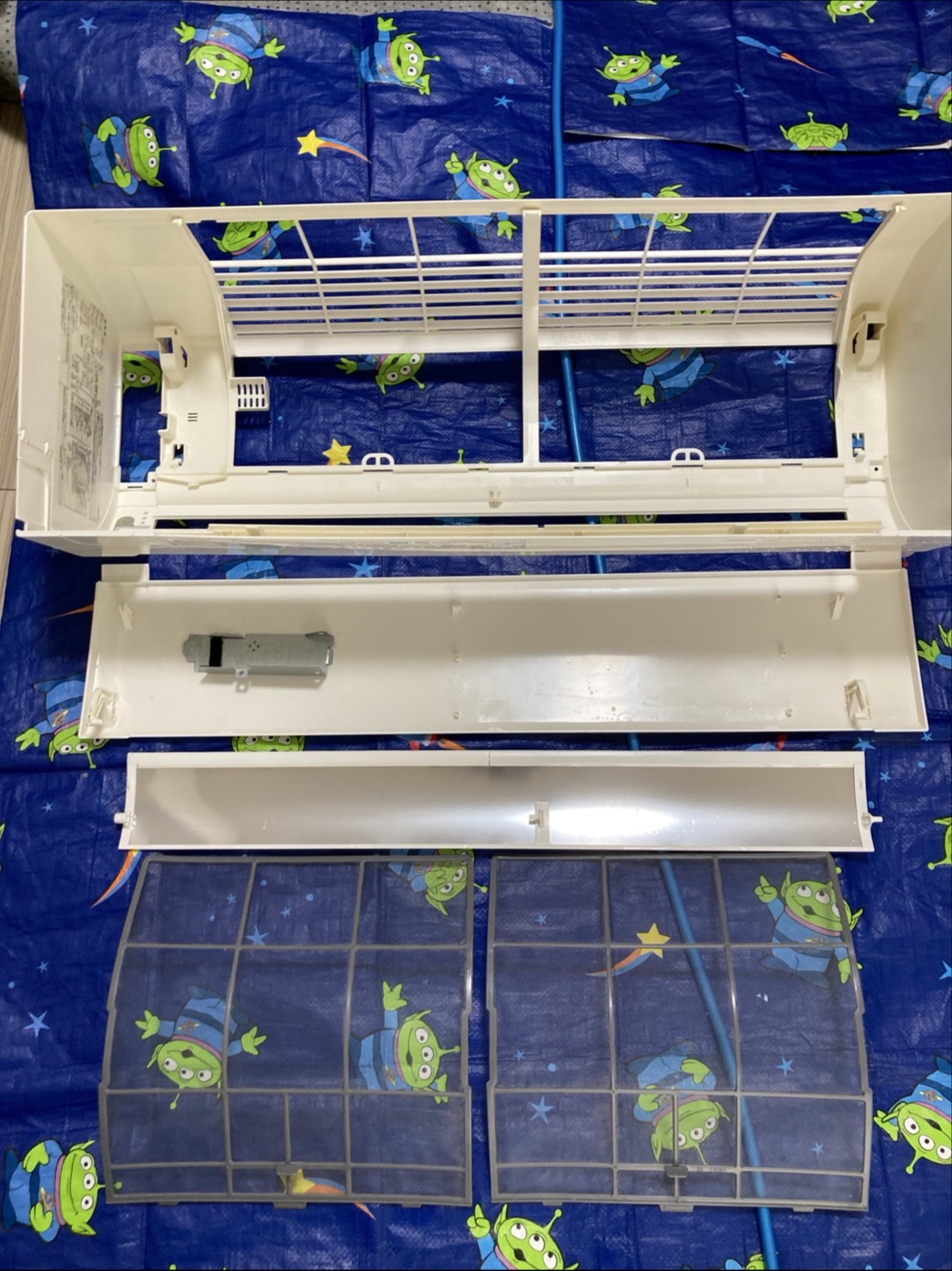 大阪府東大阪市西石切の壁掛けエアコンの作業後2