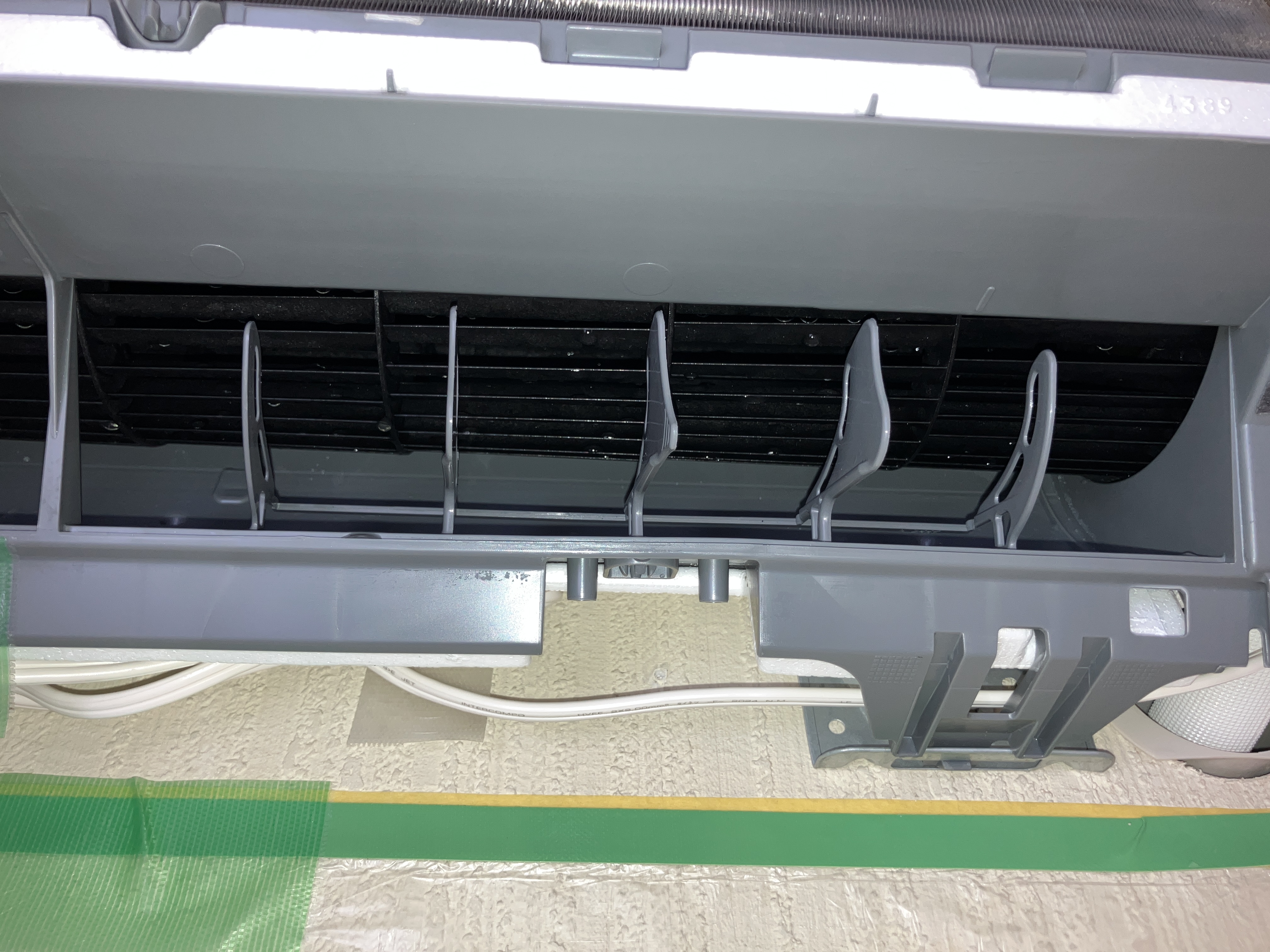 福島県いわき市の壁掛けエアコンの作業後1