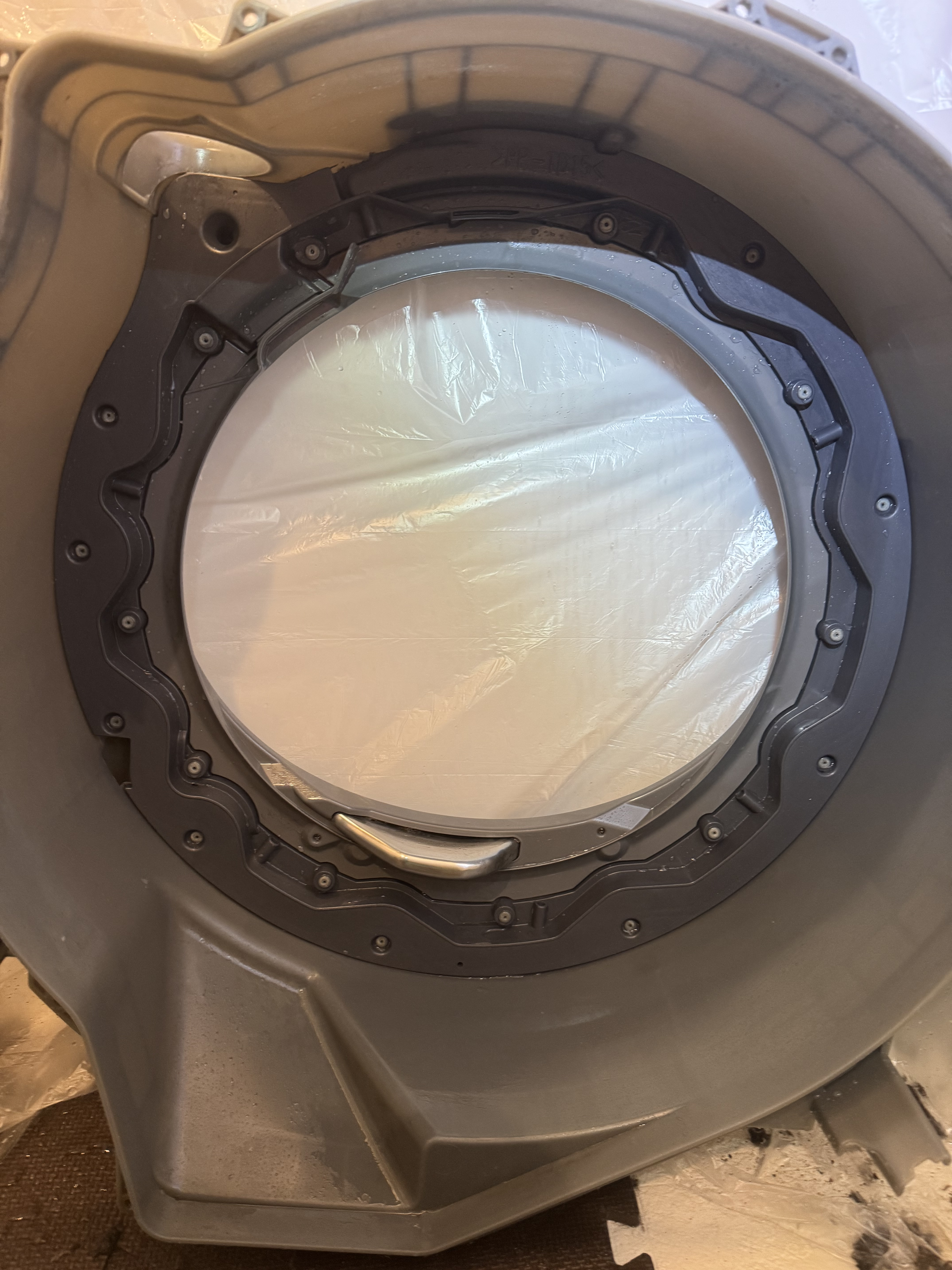 千葉県市川市欠真間の洗濯機分解クリーニングの作業後1