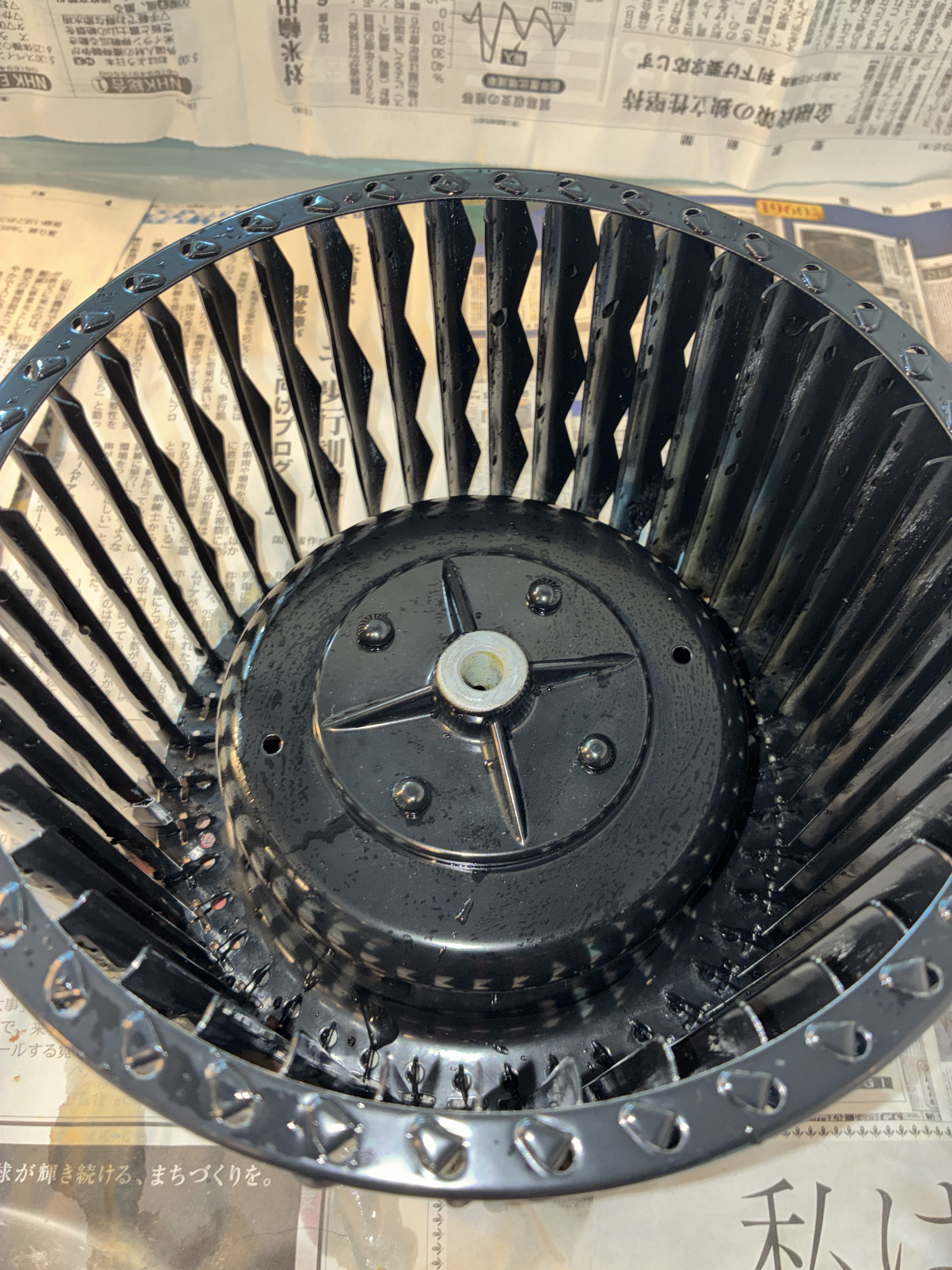 大阪府大阪狭山市のレンジフードクリーニングの作業後2