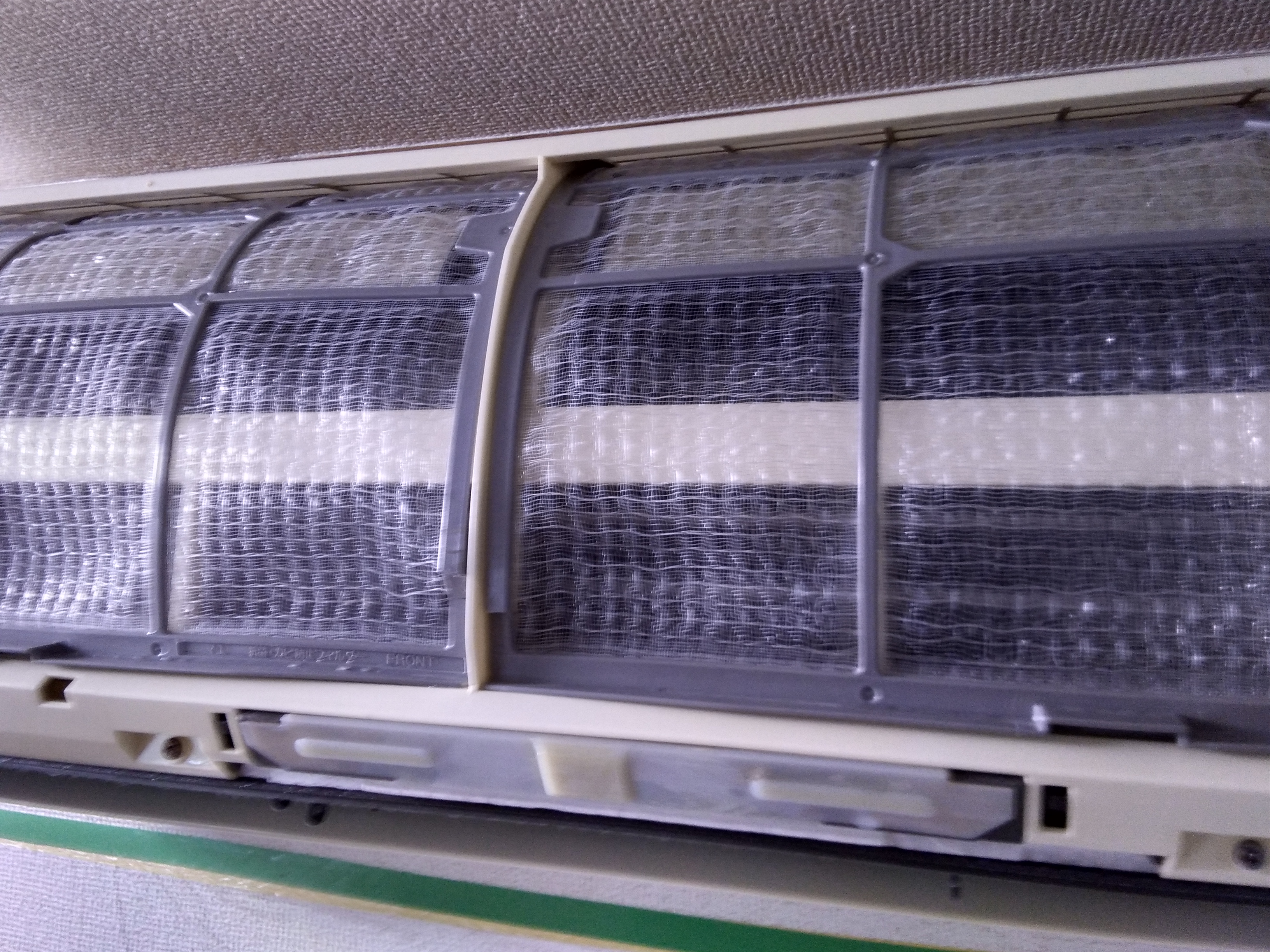 福島県いわき市の壁掛けエアコンの作業後1