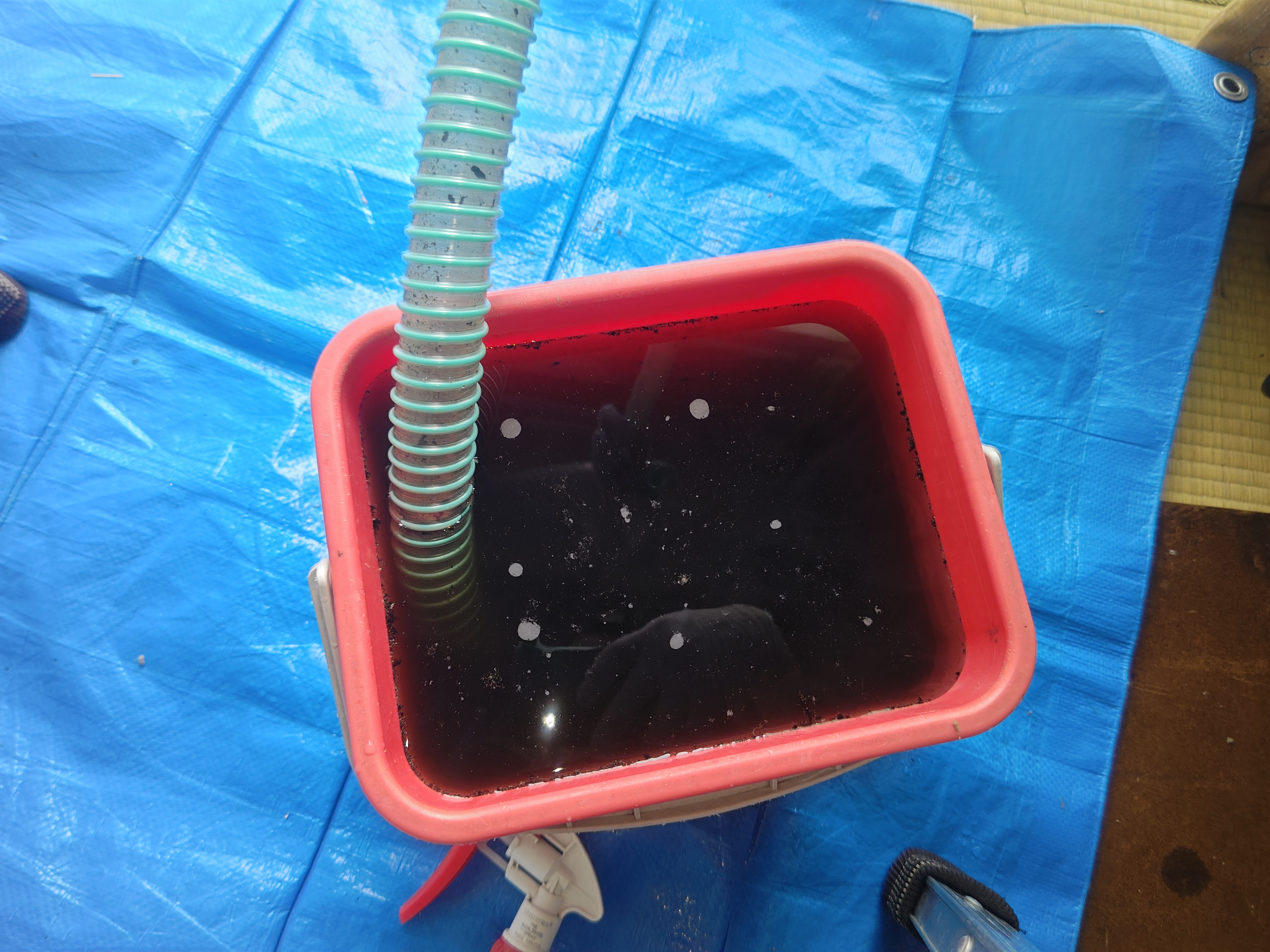 東京都杉並区堀ノ内のお掃除機能付きエアコンの作業前1