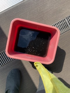 東京都世田谷区代沢の業務用天井吊りエアコンの作業後1
