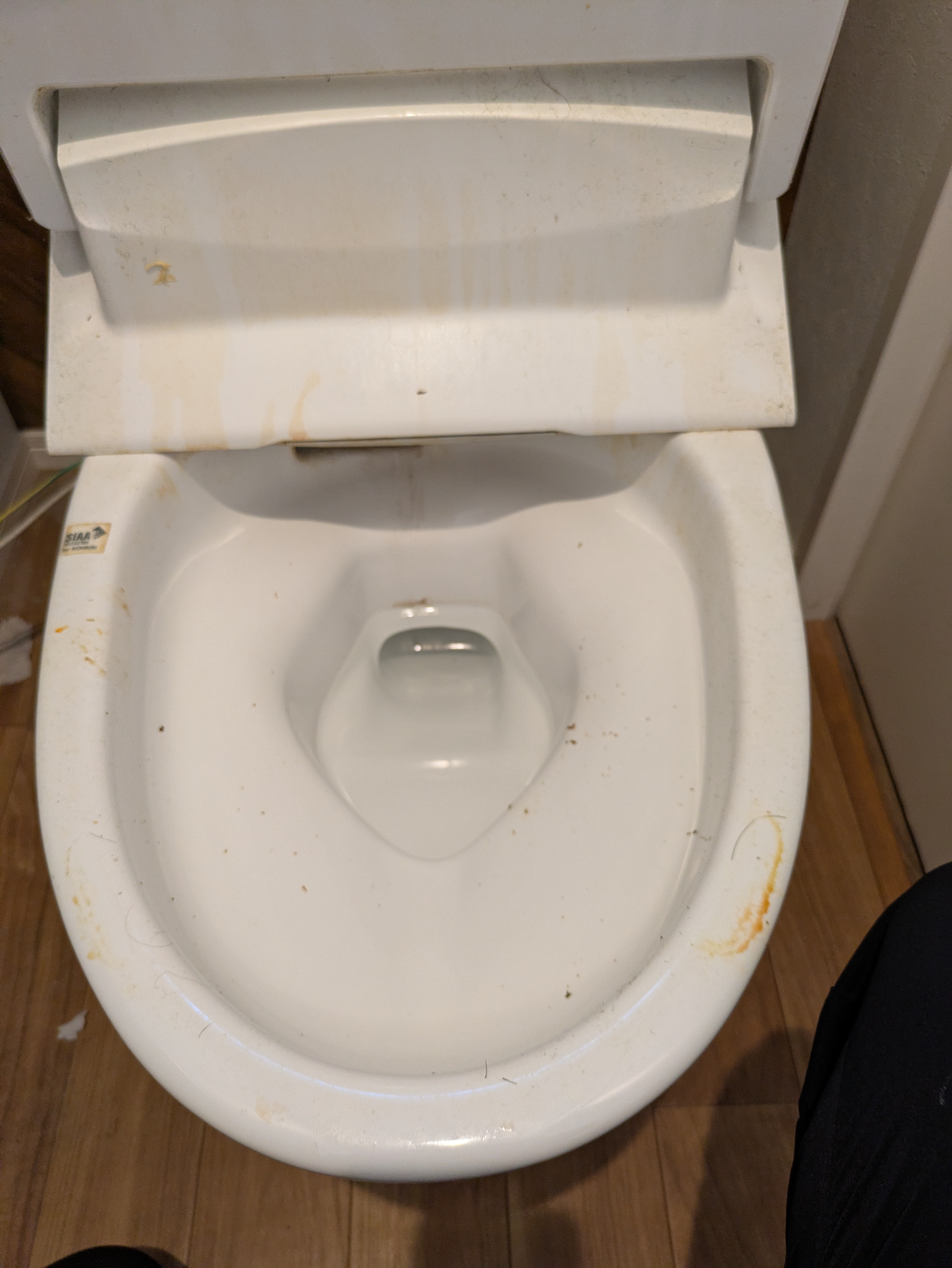 埼玉県さいたま市緑区美園のトイレクリーニングの作業前1
