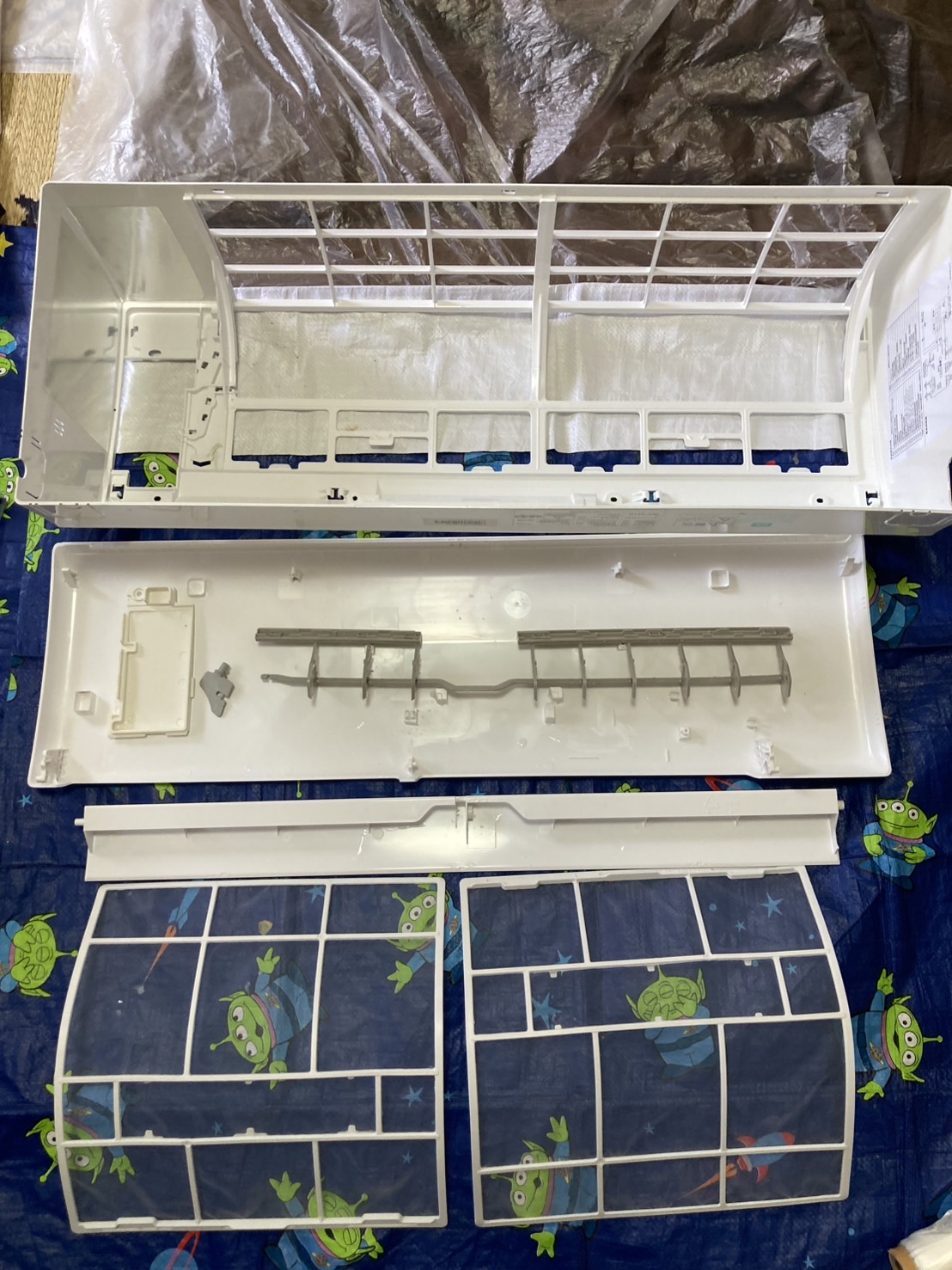 大阪府東大阪市花園町の壁掛けエアコンの作業後2