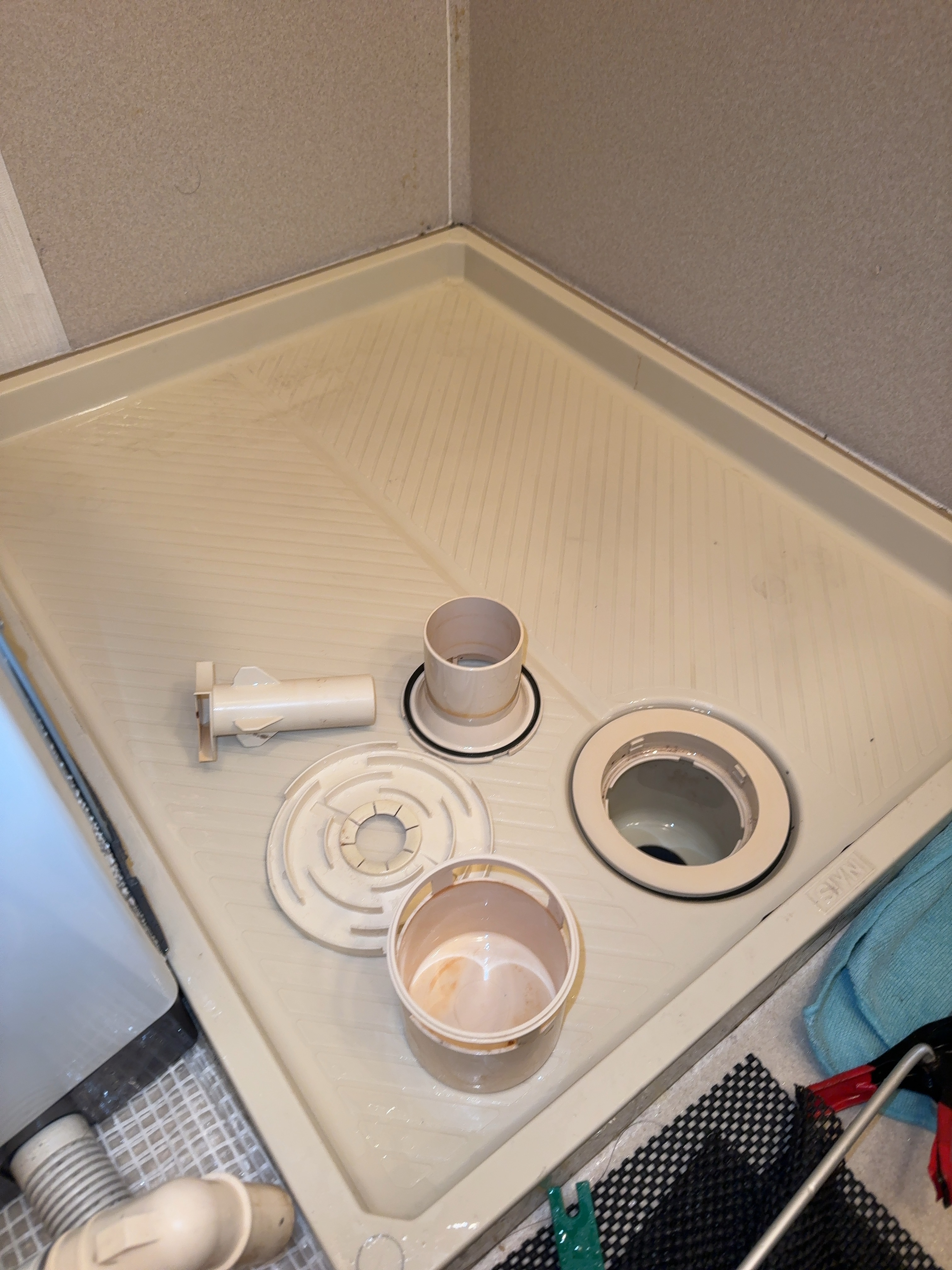 大阪府門真市の洗濯機分解クリーニングの作業後1