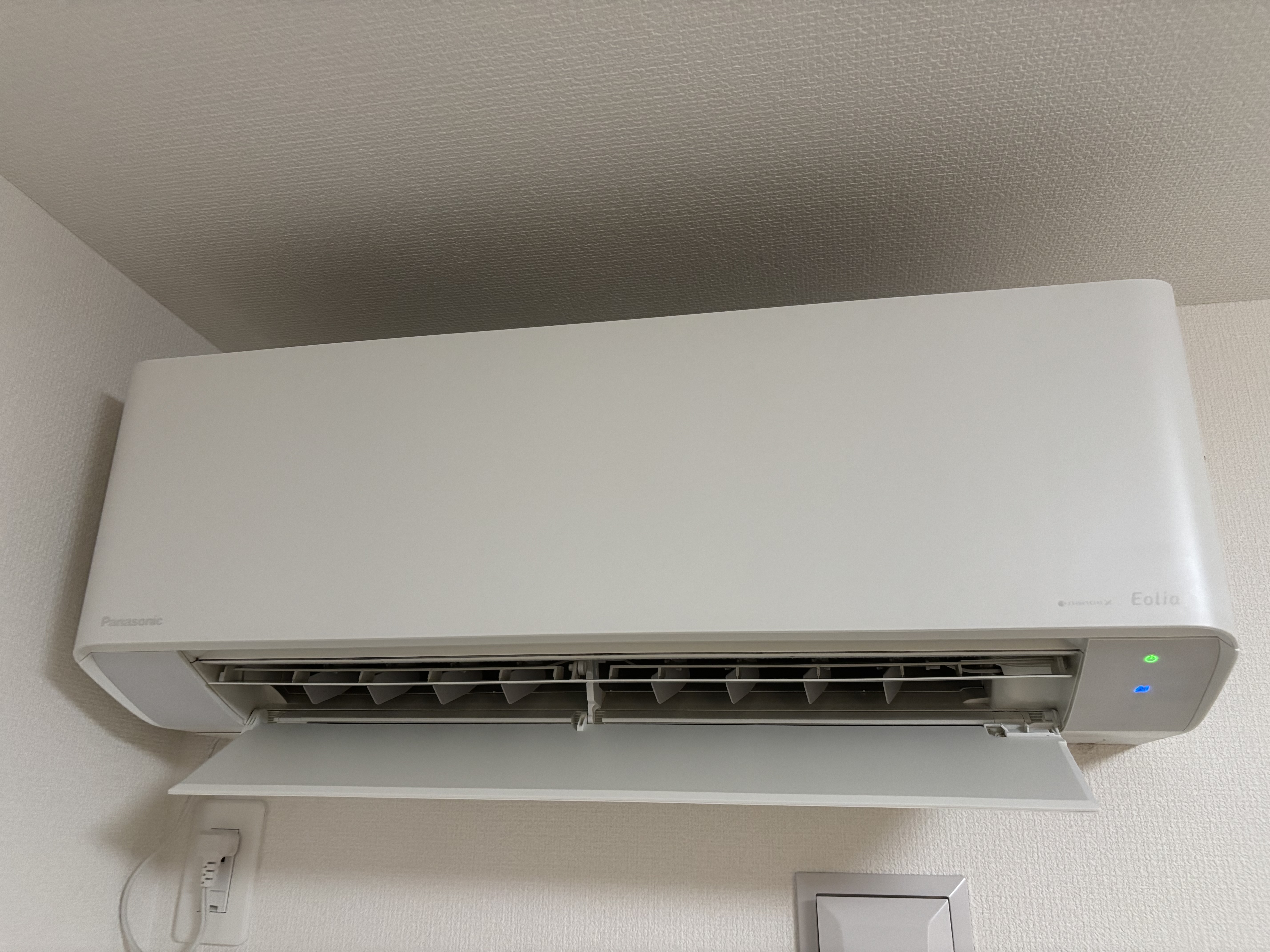 宮城県仙台市太白区郡山のお掃除機能付きエアコンの作業後1