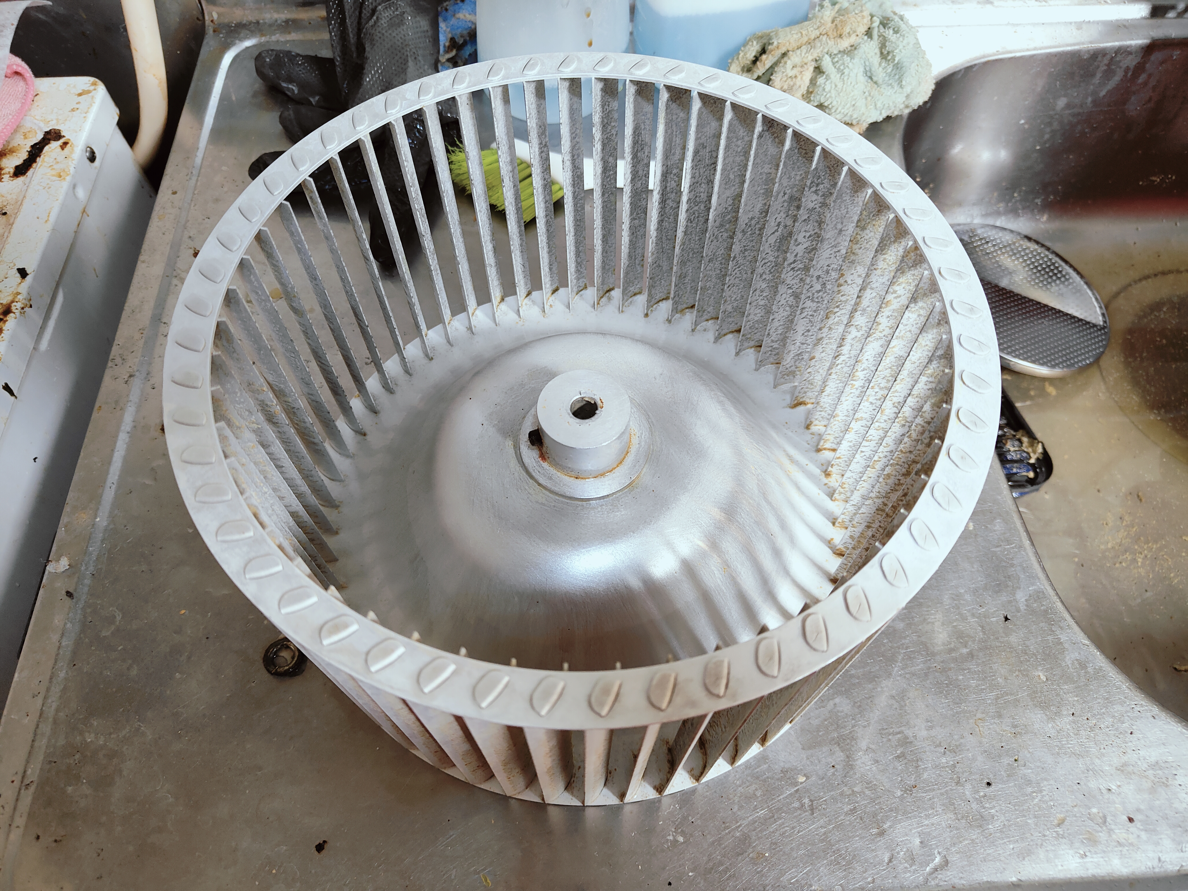 大阪府豊中市のレンジフードクリーニングの作業後1
