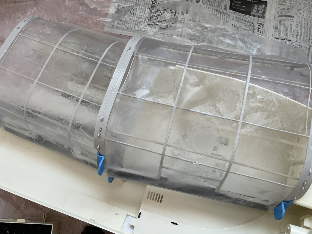 愛知県名古屋市千種区北千種のお掃除機能付きエアコンの作業後2