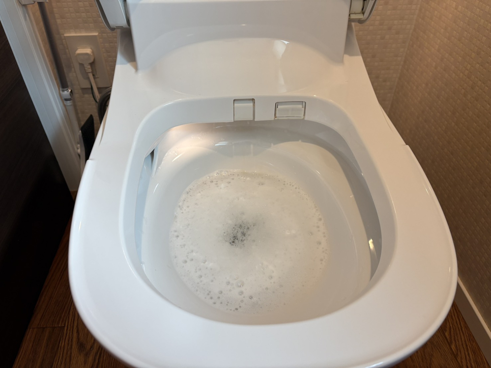 静岡県浜松市中央区のトイレクリーニングの作業後1