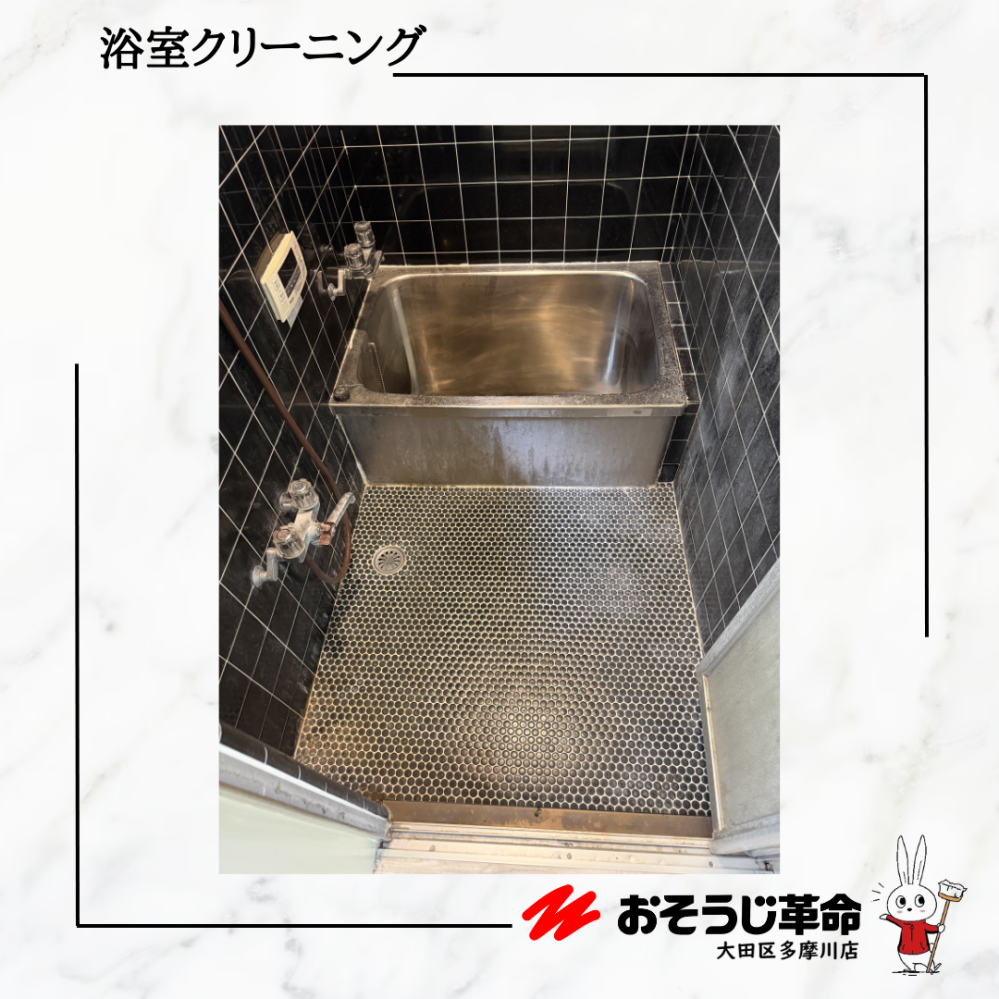 東京都大田区西馬込の浴室・お風呂クリーニングの作業前1