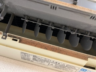 東京都世田谷区大原の壁掛けエアコンの作業後1