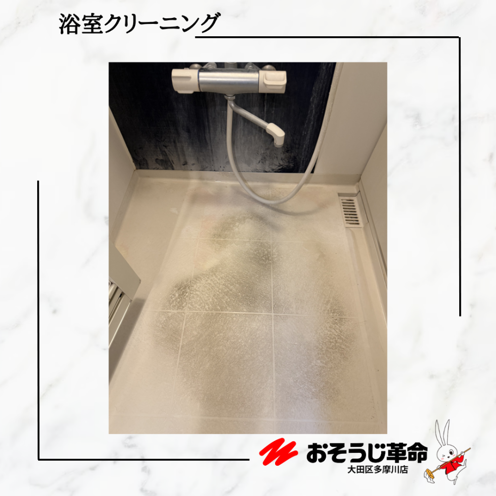 神奈川県川崎市川崎区の浴室・お風呂クリーニングの作業前2
