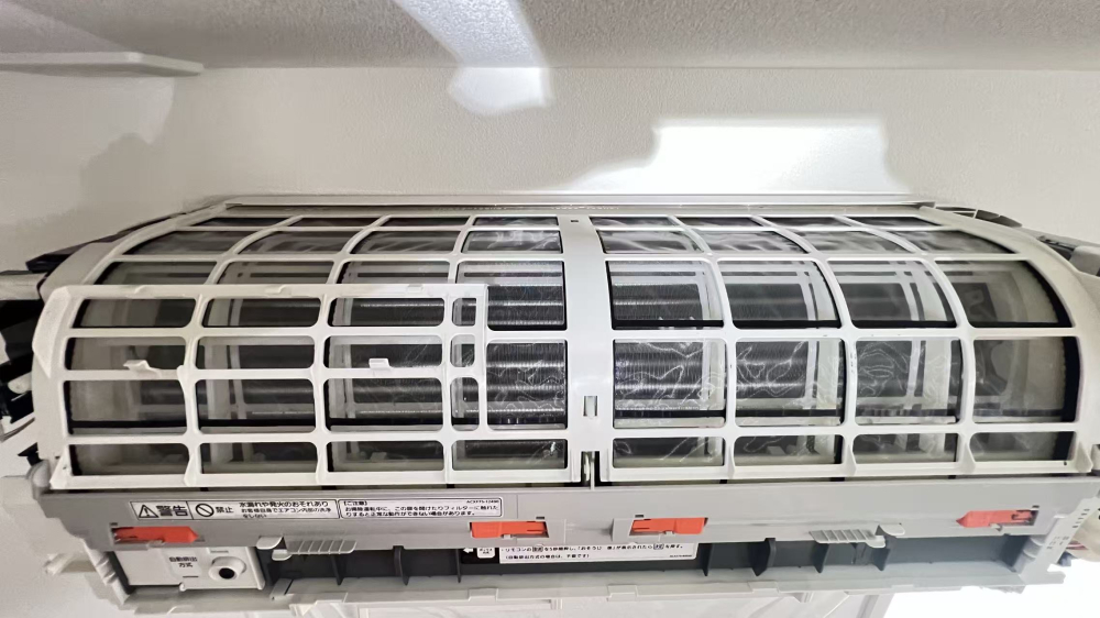 愛知県名古屋市緑区作の山町のお掃除機能付きエアコンの作業後1