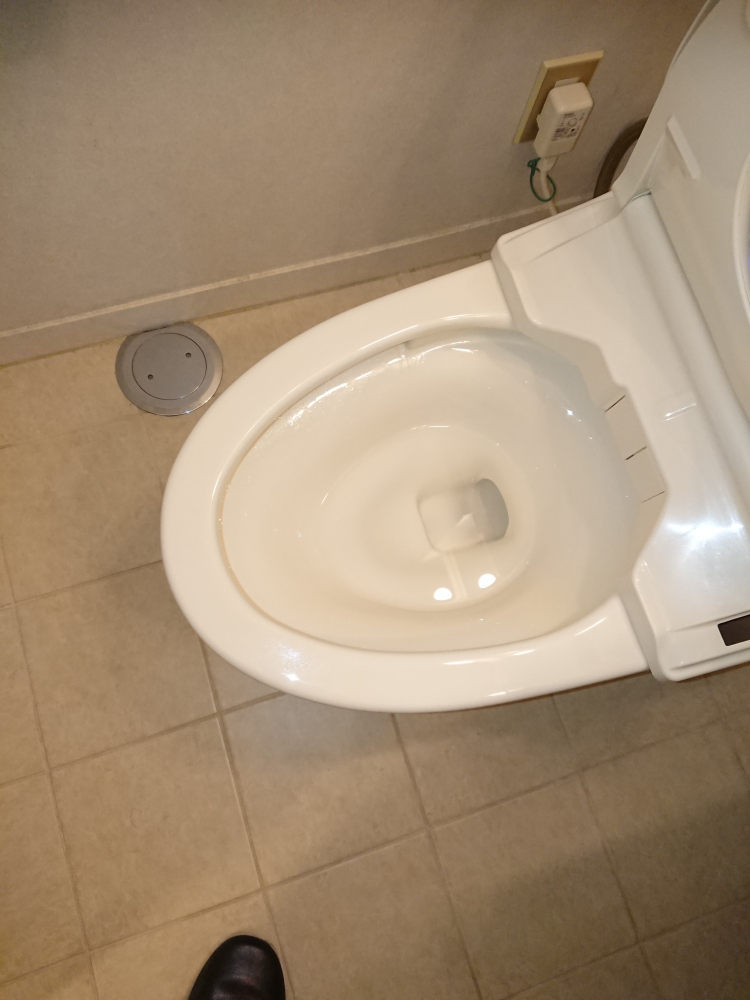京都府京都市左京区のトイレクリーニングの作業後1