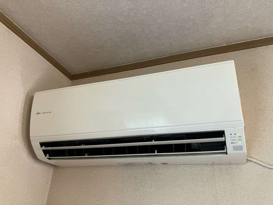 秋田県大仙市幸町の壁掛けエアコンの作業後1