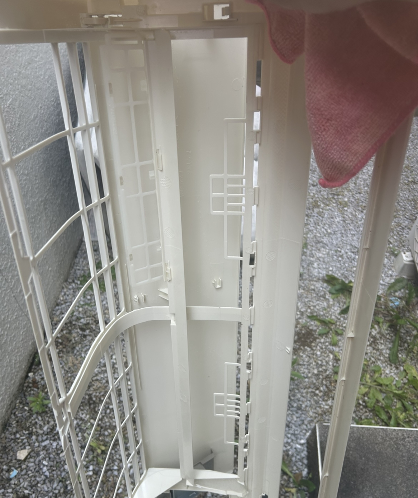 千葉県松戸市根本の壁掛けエアコンの作業後2