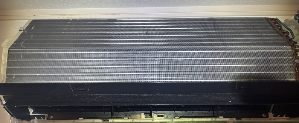 大阪府堺市東区日置荘西町の壁掛けエアコンの作業後1