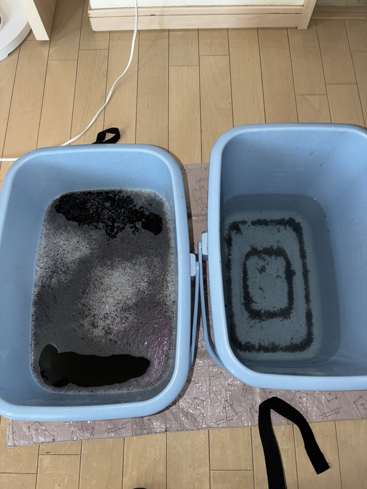 大阪府東大阪市島之内のお掃除機能付きエアコンの作業後3