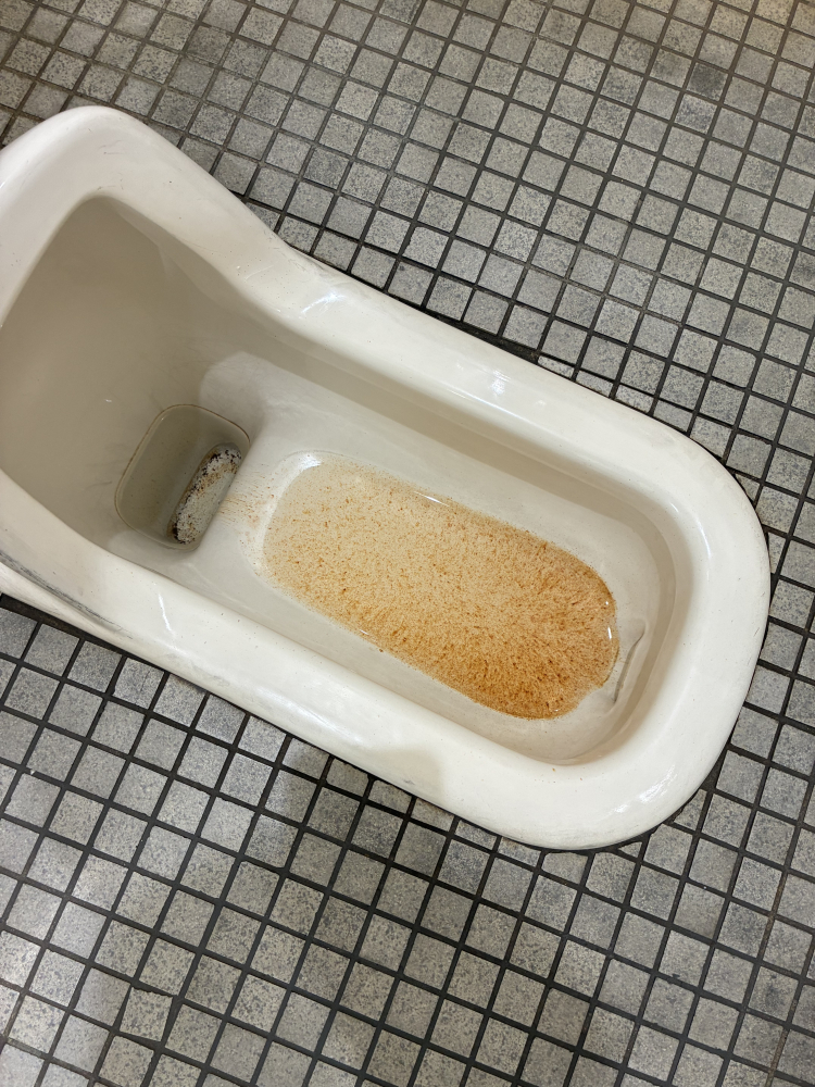 大阪府東大阪市のトイレクリーニングの作業前2