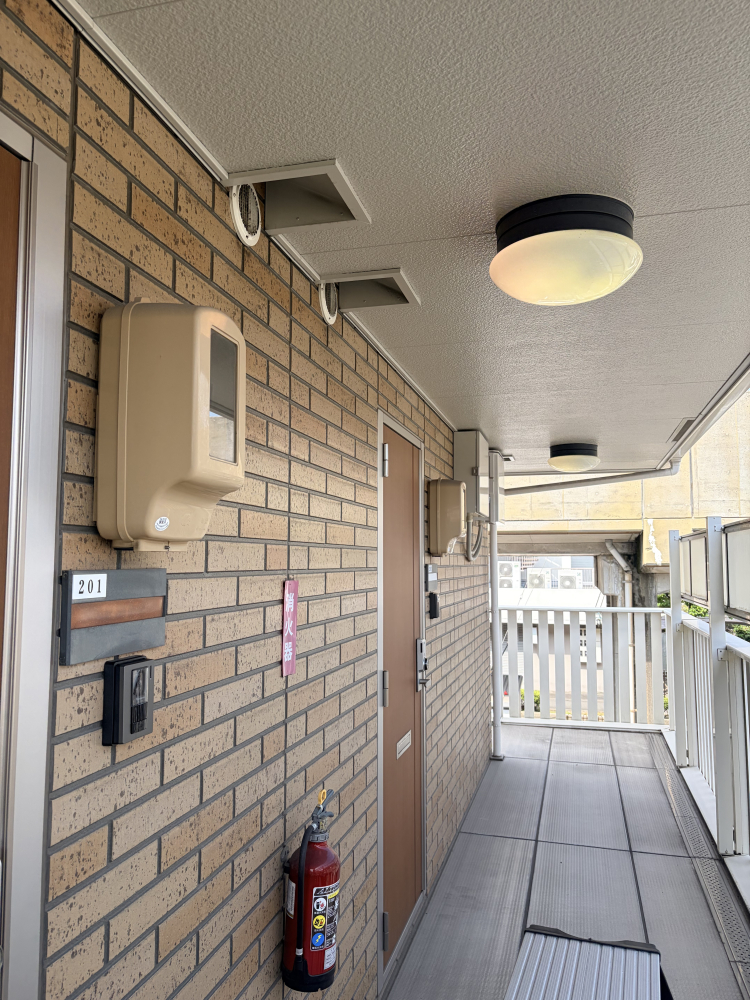 愛知県名古屋市南区豊田のビル・マンション共用部清掃の作業後1