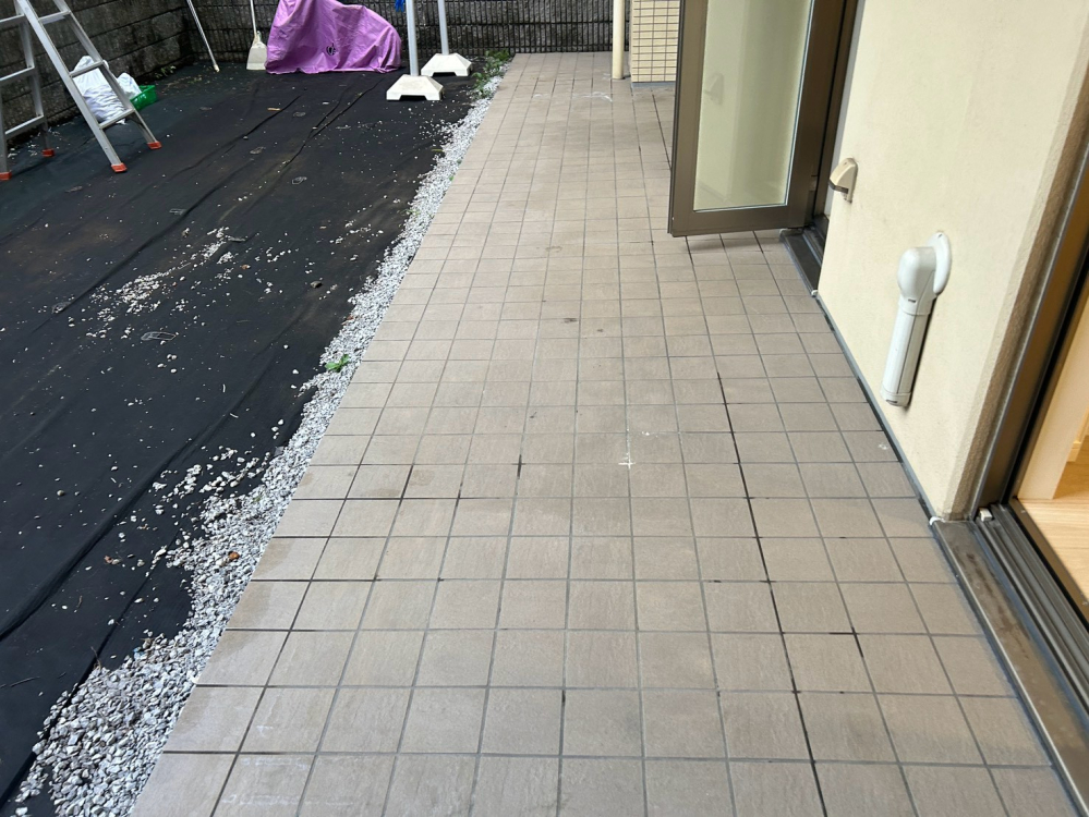 神奈川県横浜市神奈川区平川町の賃貸住宅入居前の簡易クリーニングの作業後1