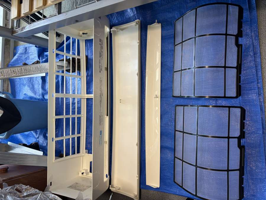 埼玉県川口市八幡木のお掃除機能付きエアコンの作業後1