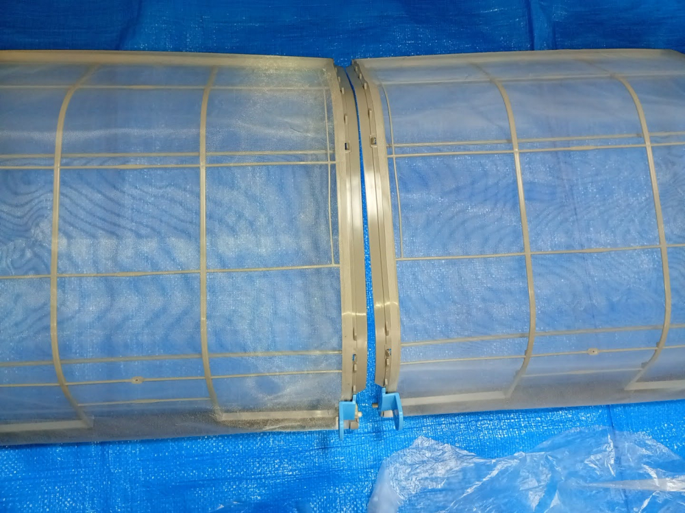 愛知県知多市新舞子のお掃除機能付きエアコンの作業後2