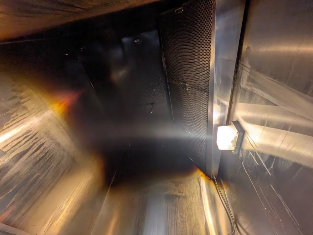 広島県広島市中区の飲食店清掃の作業前2